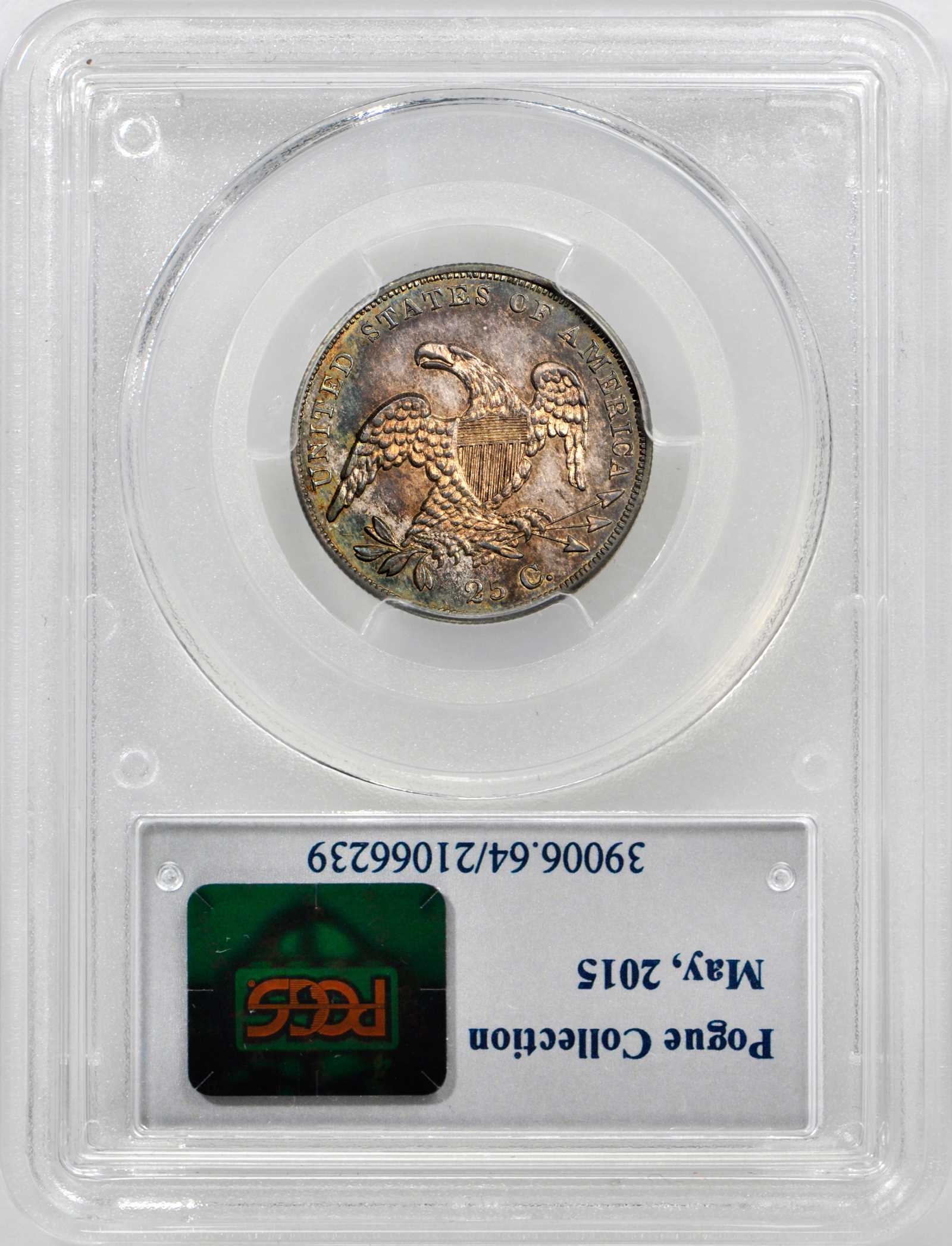 1836 25c B-2 AU58 thumbnail 22