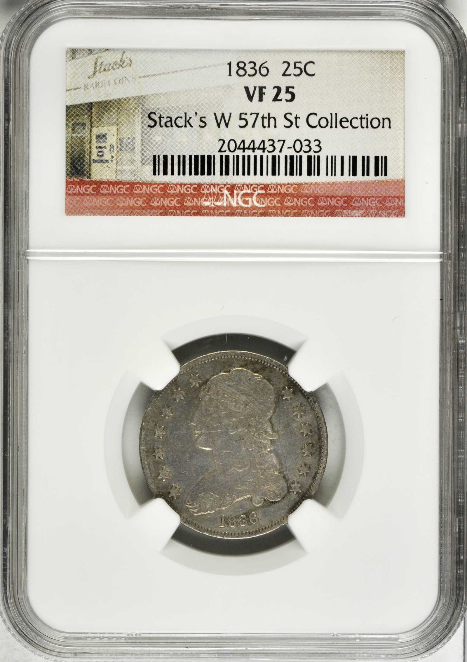 1836 25c B-2 AG3 thumbnail 6