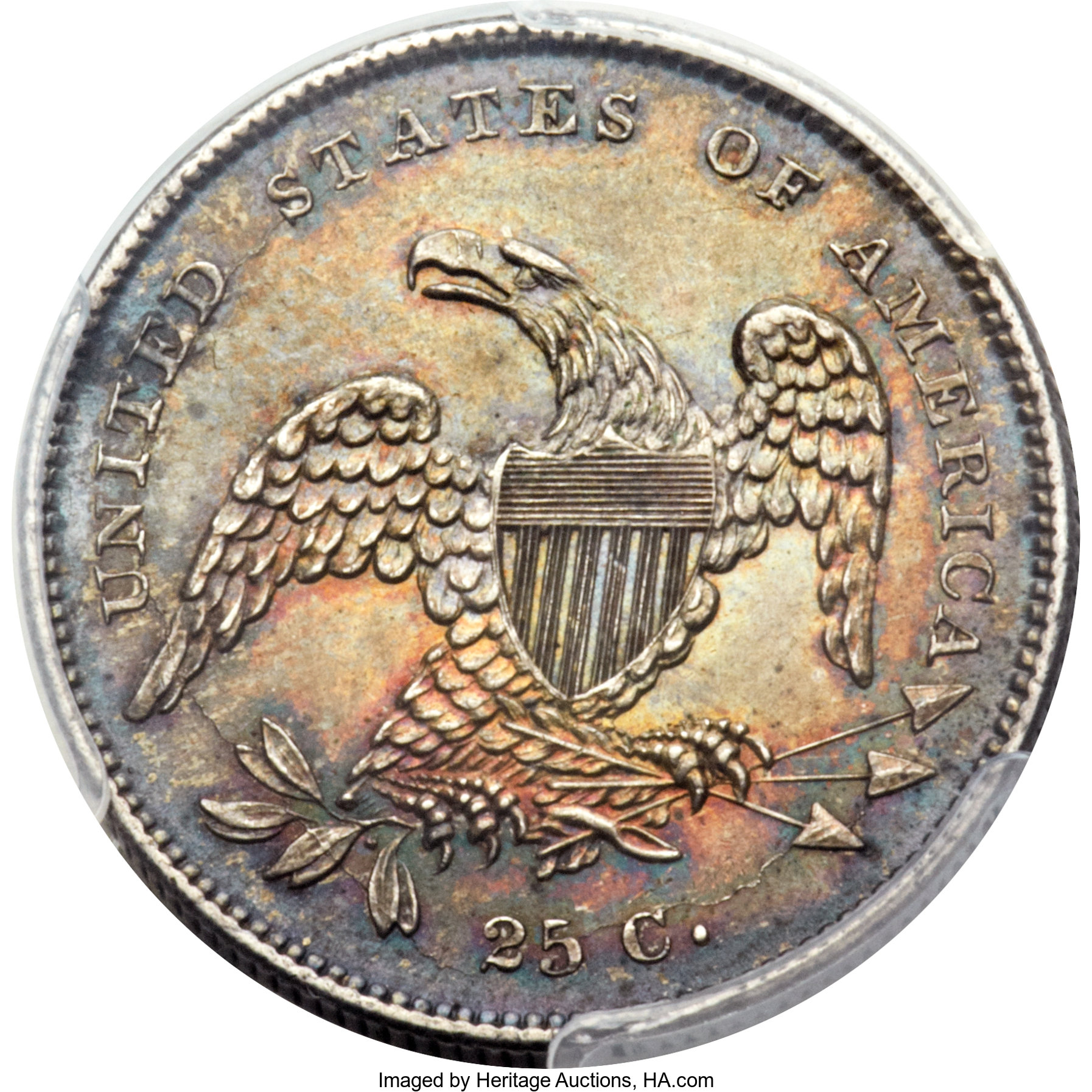 1831 25c Small Letters, B-1 MS63 thumbnail 7
