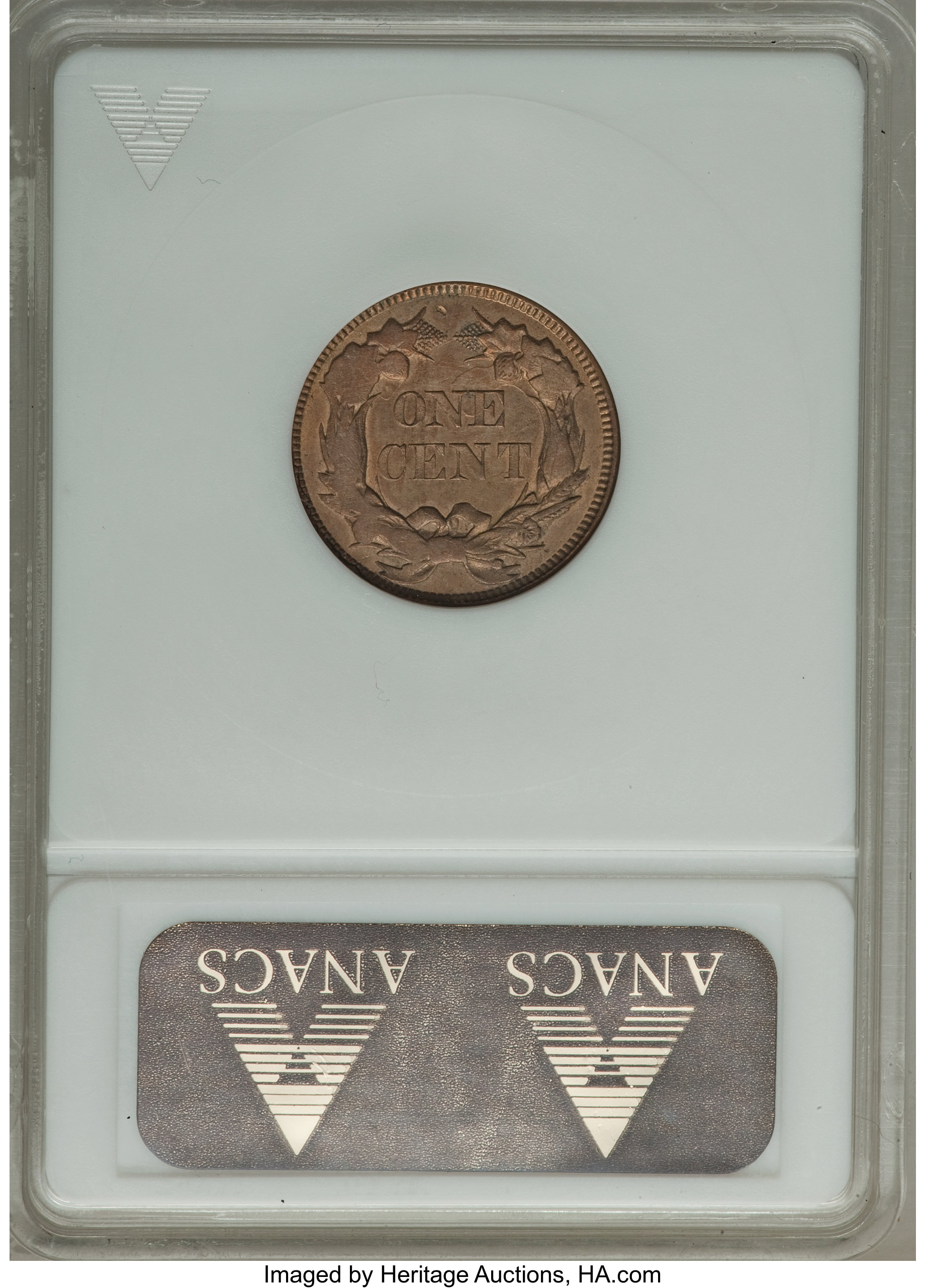 1857 1c Flying Eagle, FS-901, S-8 MS60 thumbnail 19