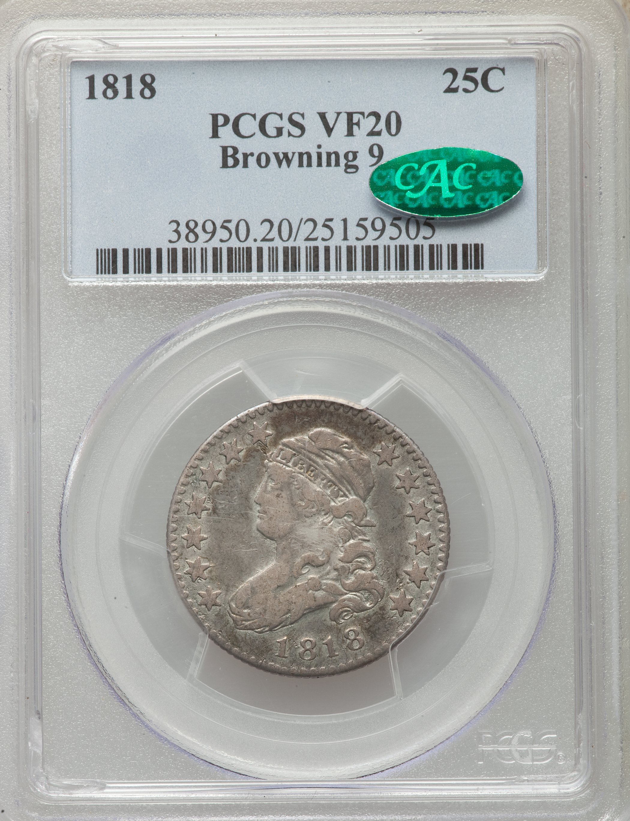 1818 25c B-9 AG3 thumbnail 26