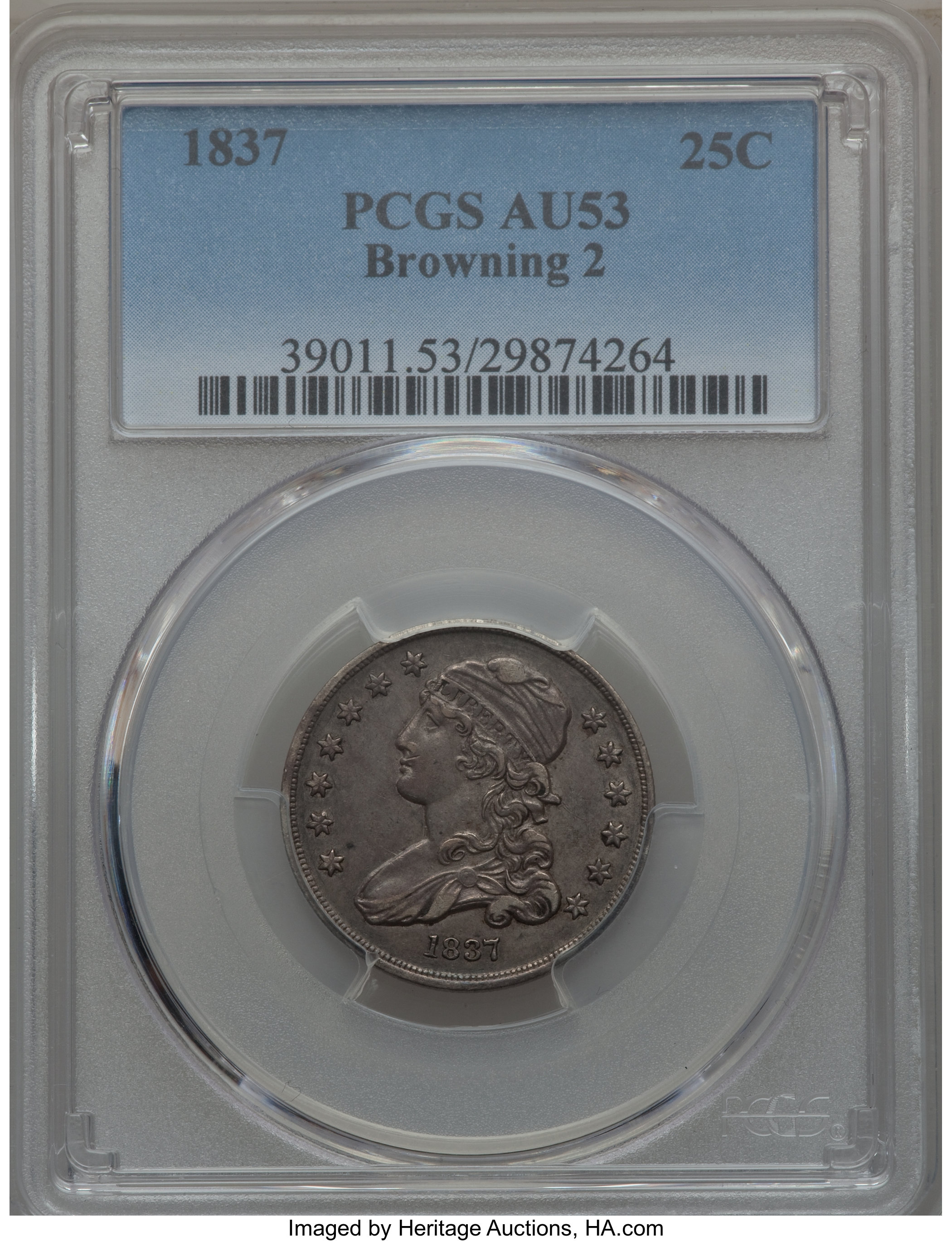 1837 25c B-2 AG3 thumbnail 20