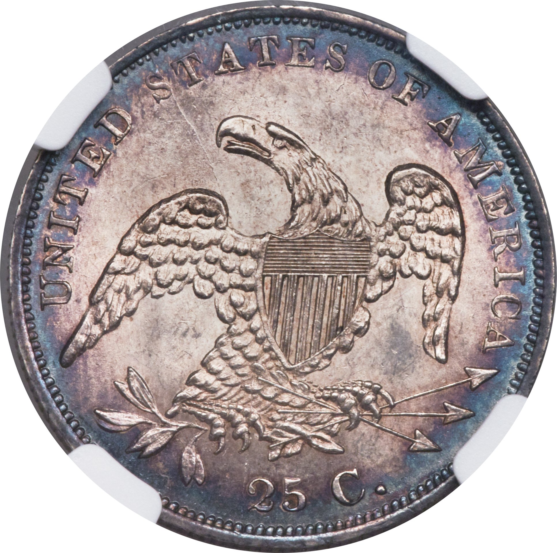 1836 25c B-3 AU55 thumbnail 20