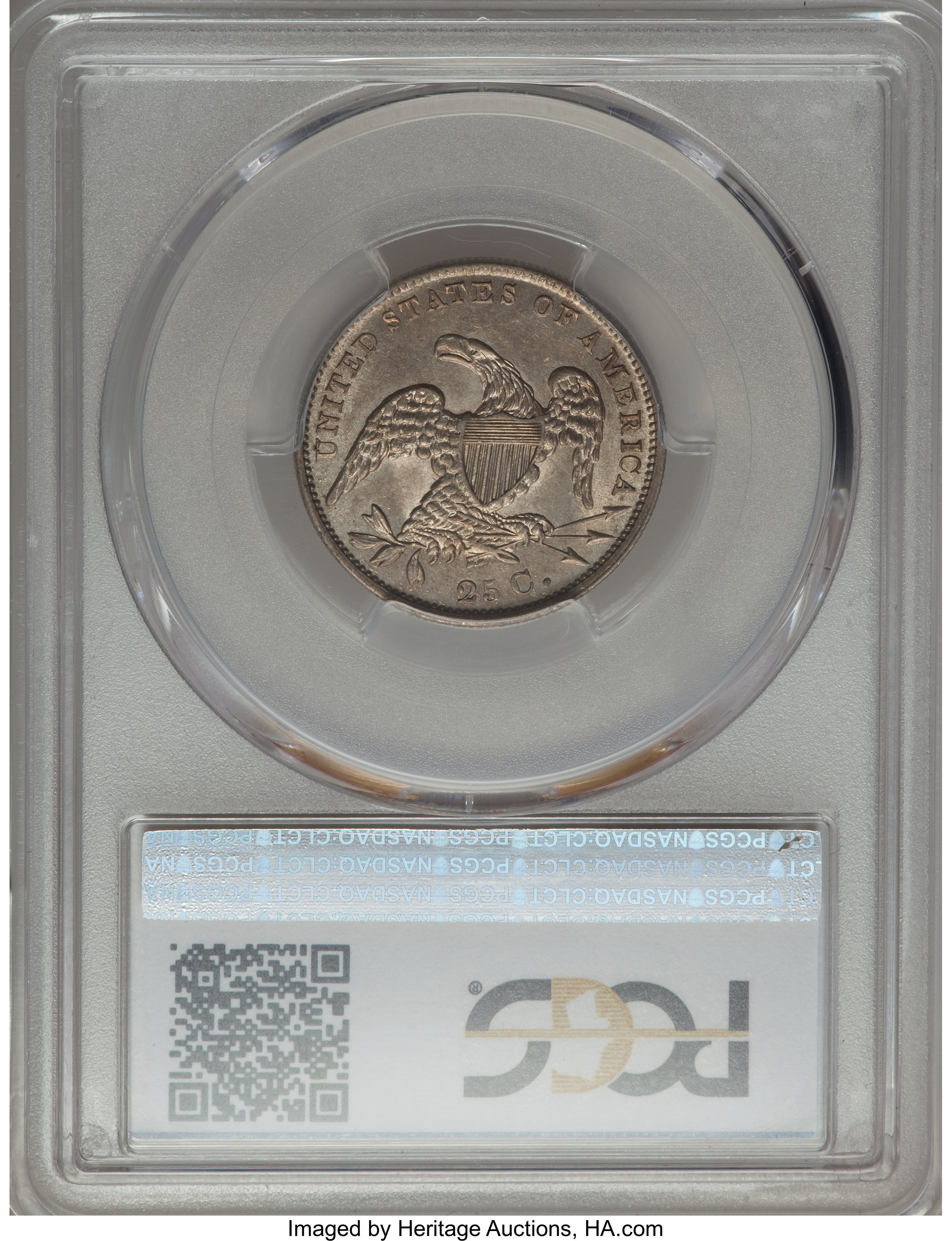 1832 25c B-1 AG2 CAC thumbnail 25
