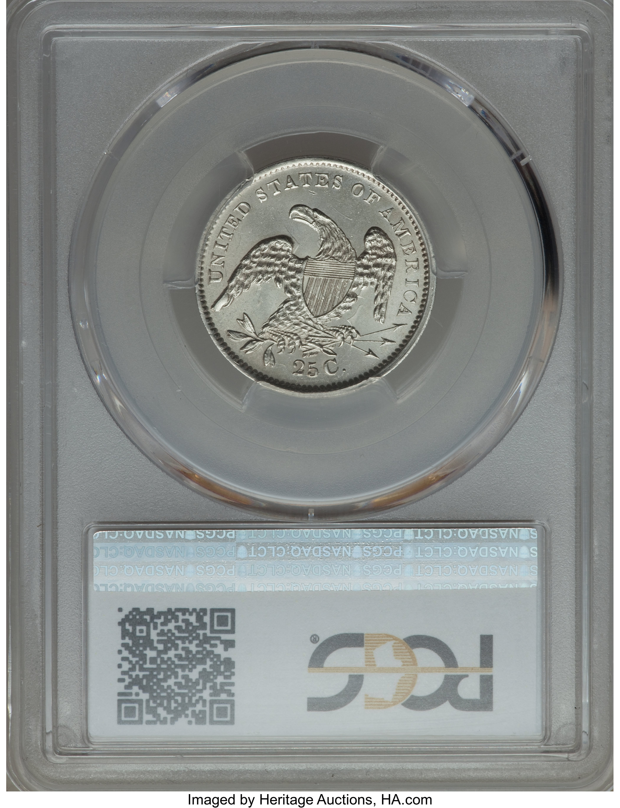 1835 25c B-2 MS66 thumbnail 18