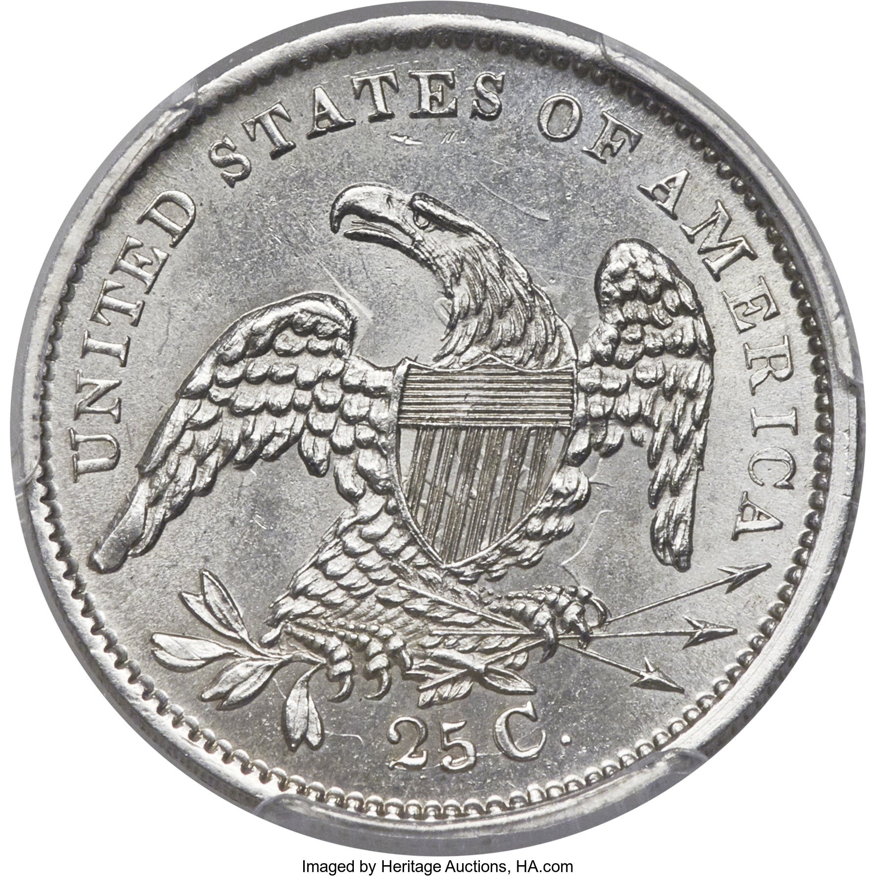 1835 25c B-2 MS66 thumbnail 19
