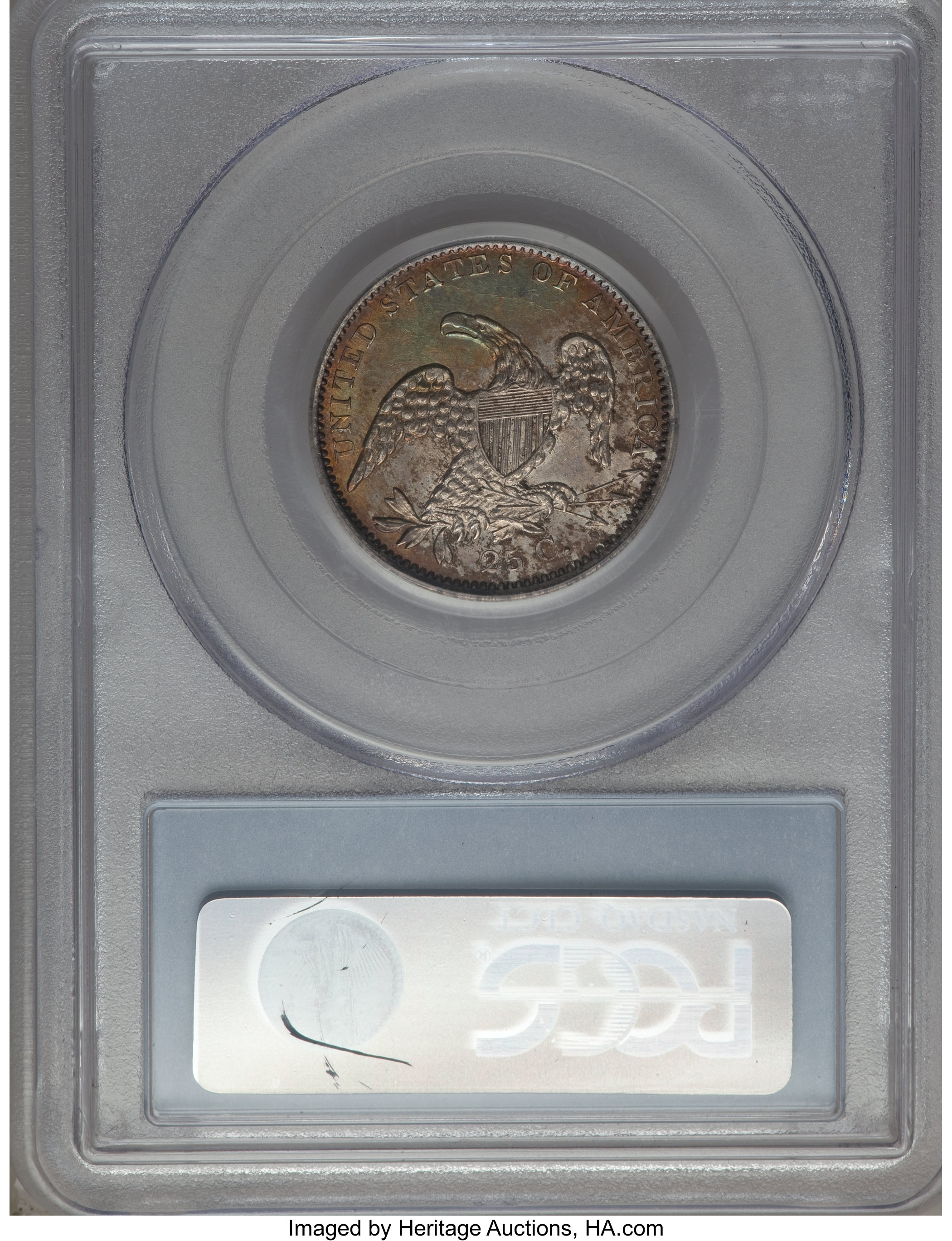 1835 25c B-1 AU53 thumbnail 5