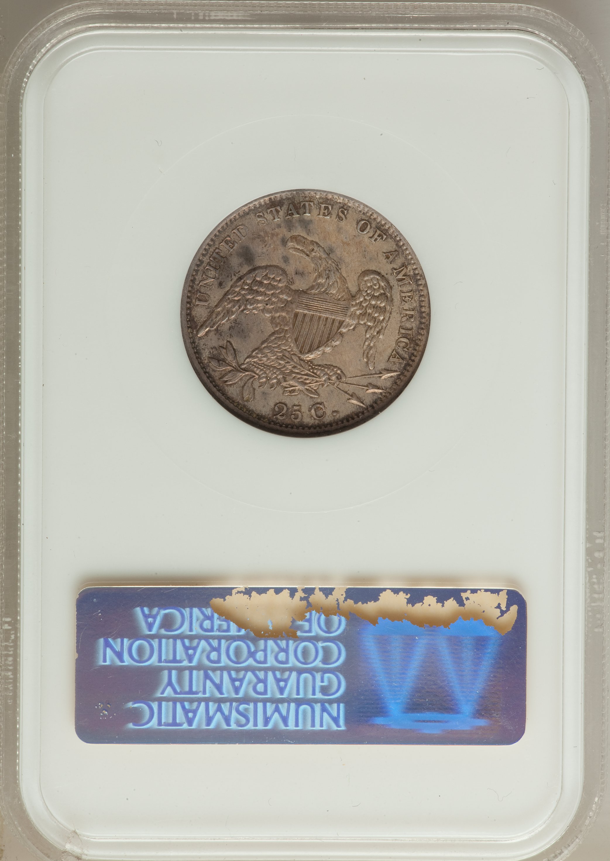 1833 25c MS61 thumbnail 2