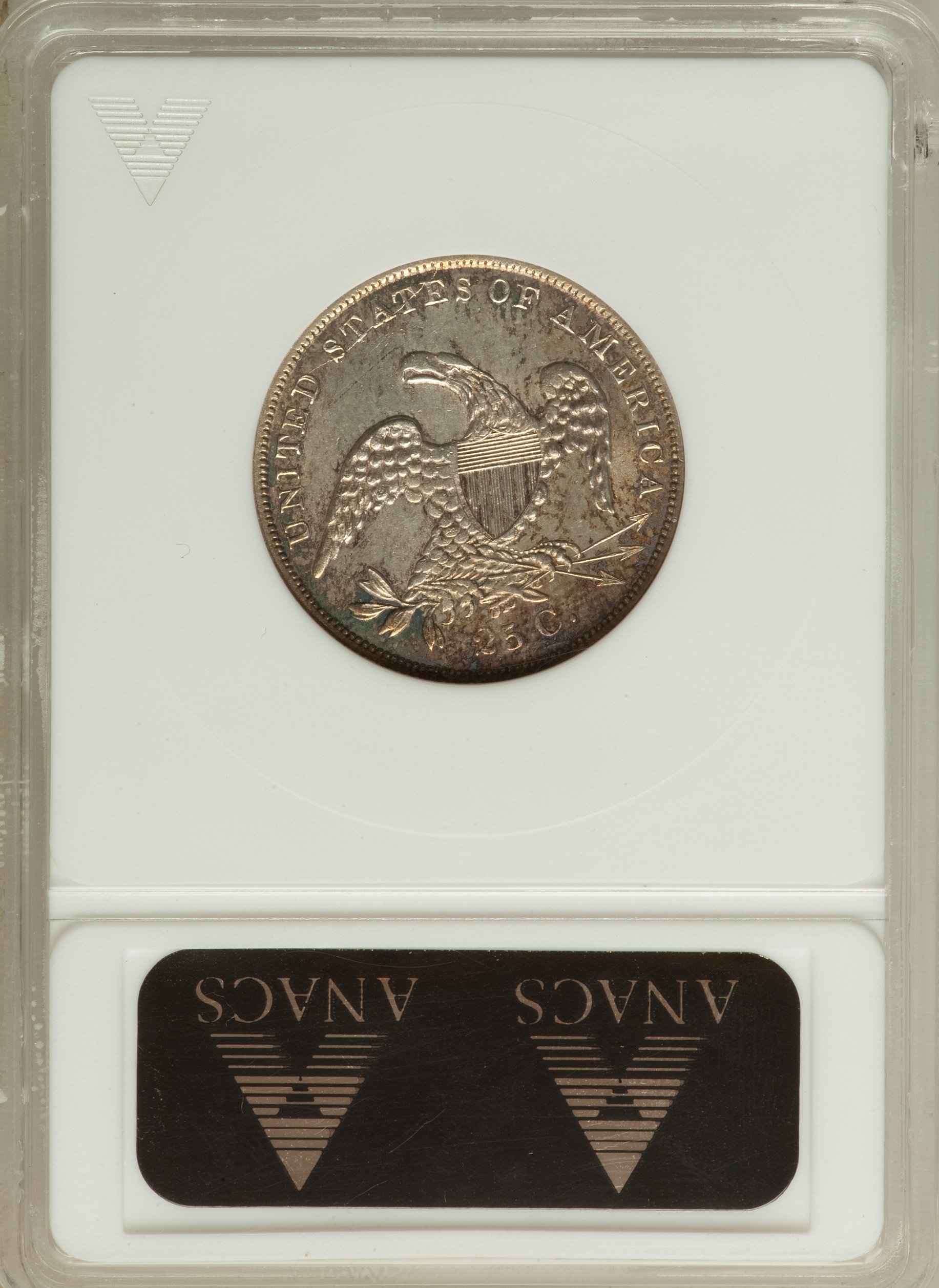 1837 25c B-4 MS60 thumbnail 4