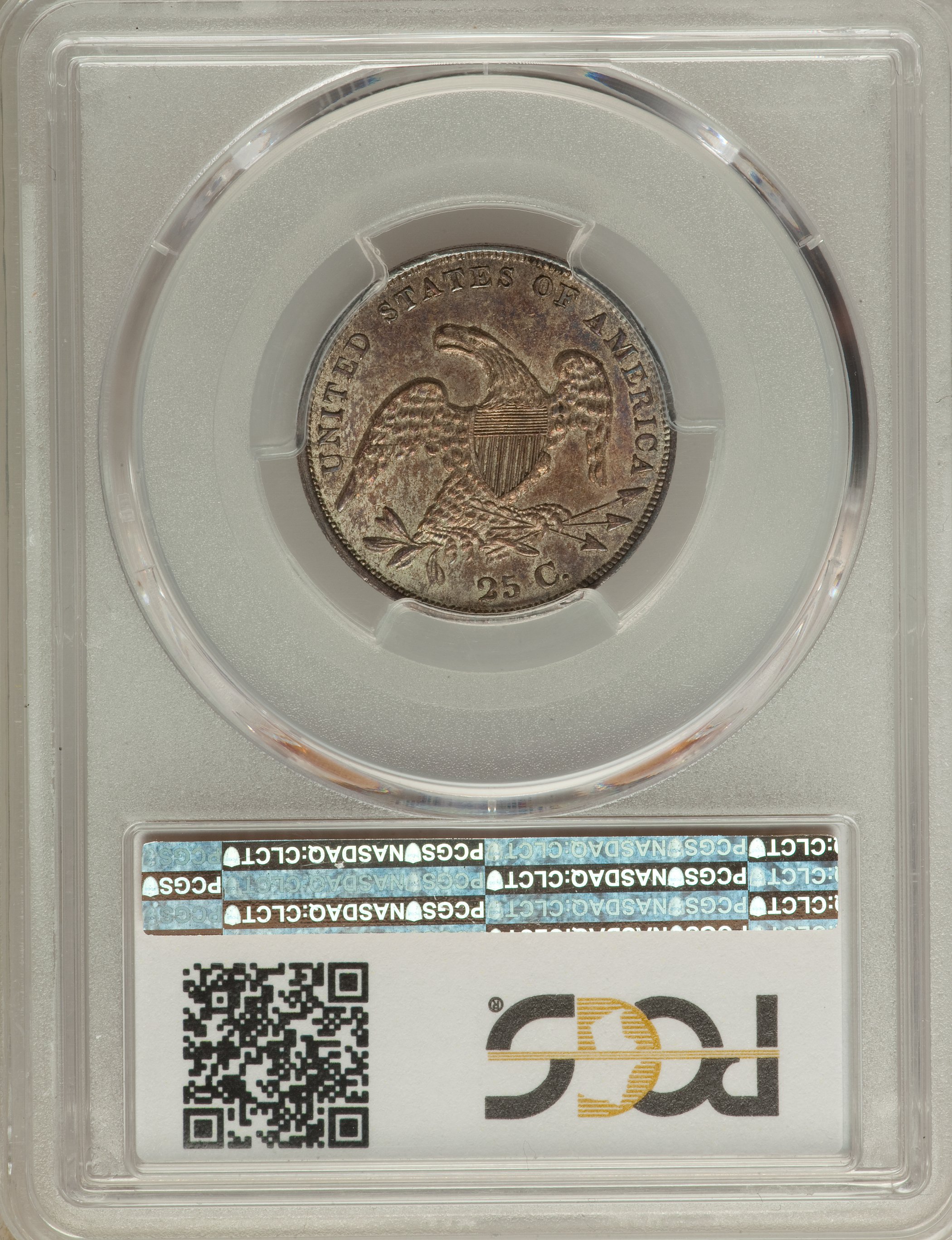 1836 25c B-2 AU58 thumbnail 15