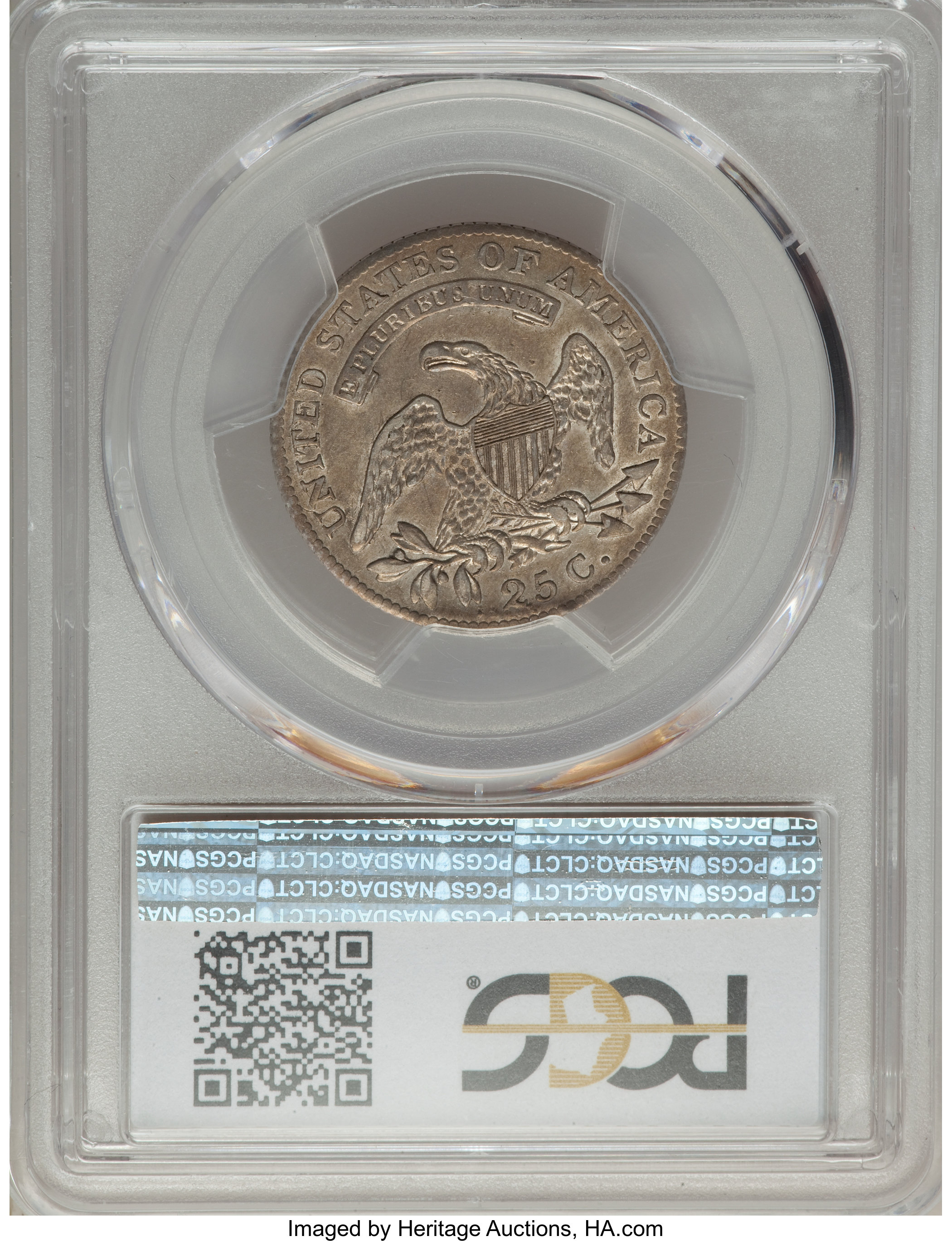 1818 25c B-2 AU53 thumbnail 8