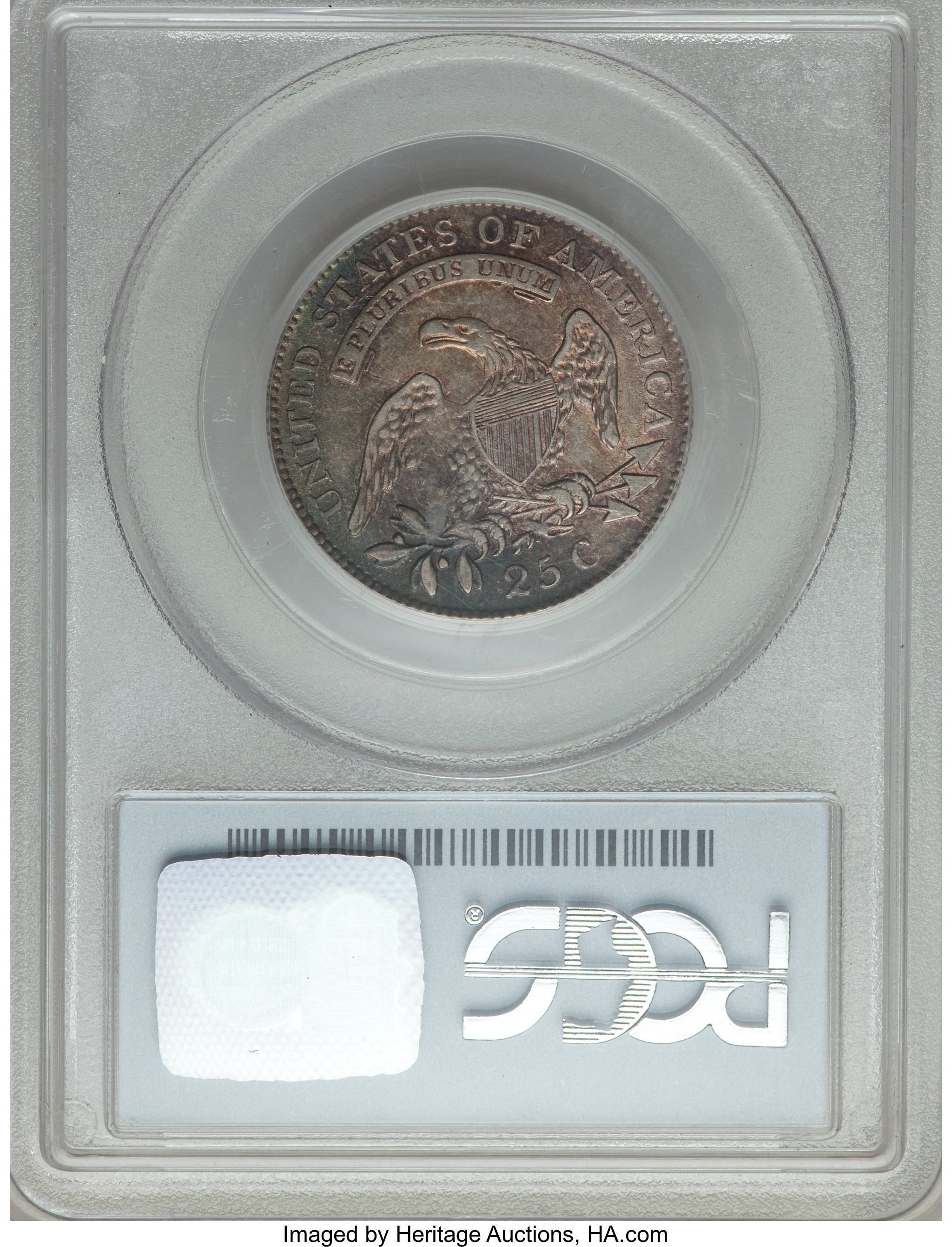 1818/5 25c Overdate, B-3 AG3 thumbnail 22