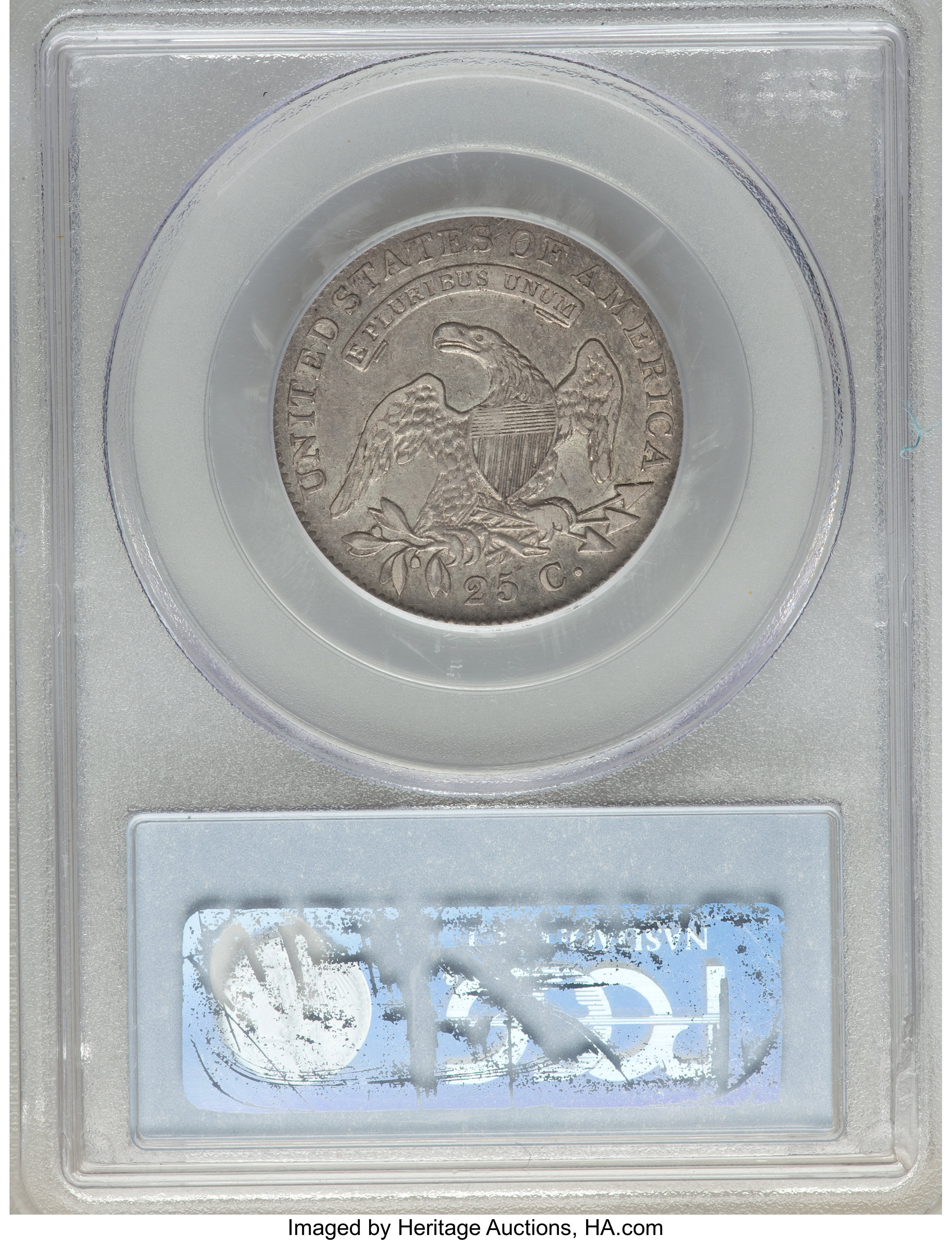 1821 25c B-4 XF40 thumbnail 6