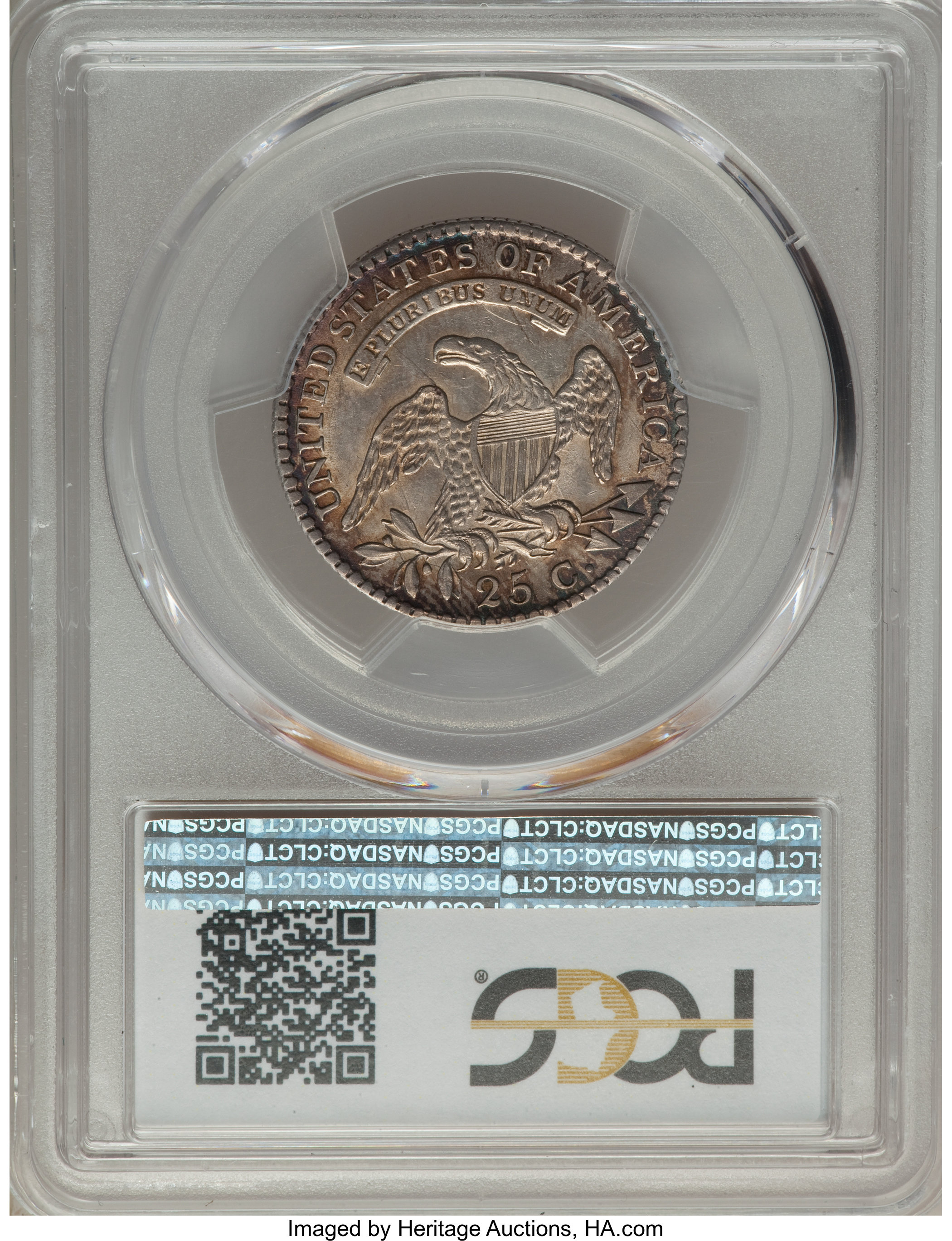 1818/5 25c AU53 thumbnail 2