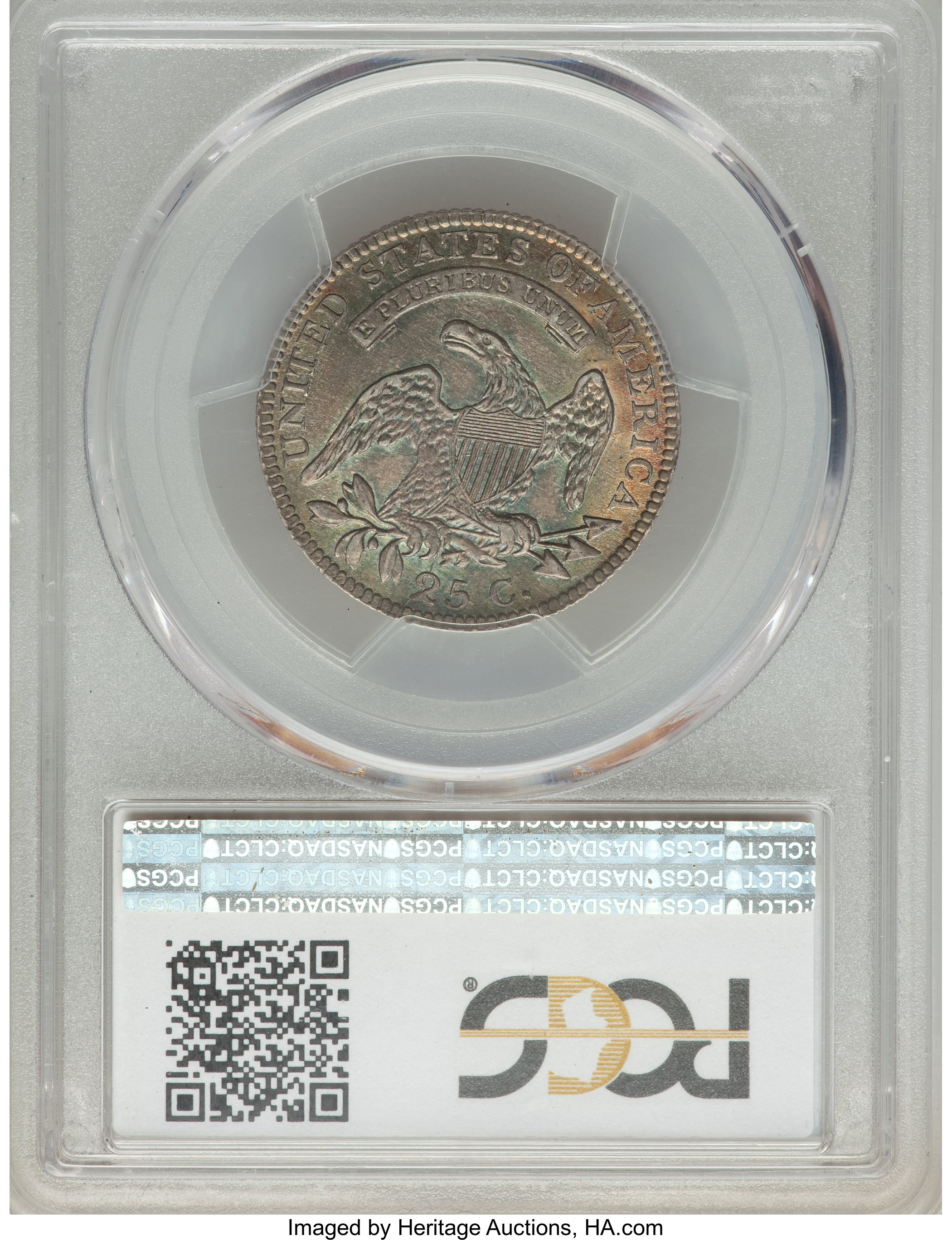 1818 25c B-10 MS60 thumbnail 6