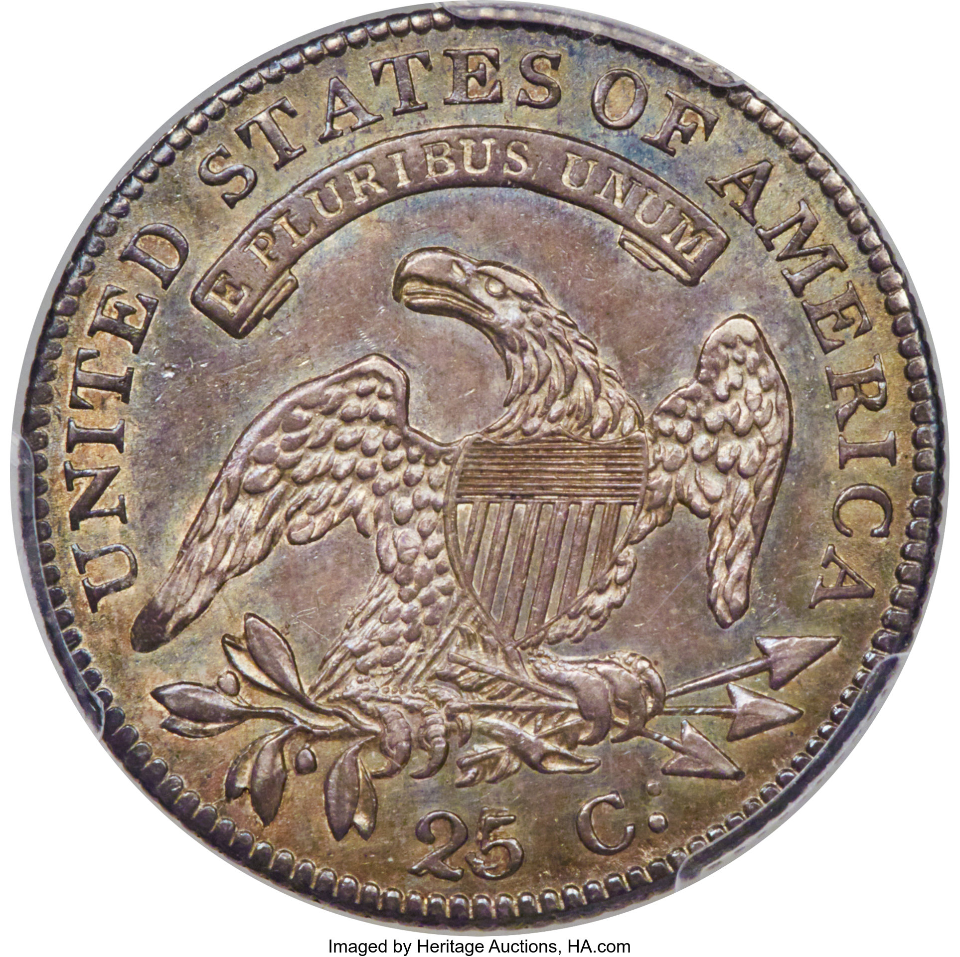 1819 25c Small 9, B-4 VG10 thumbnail 24