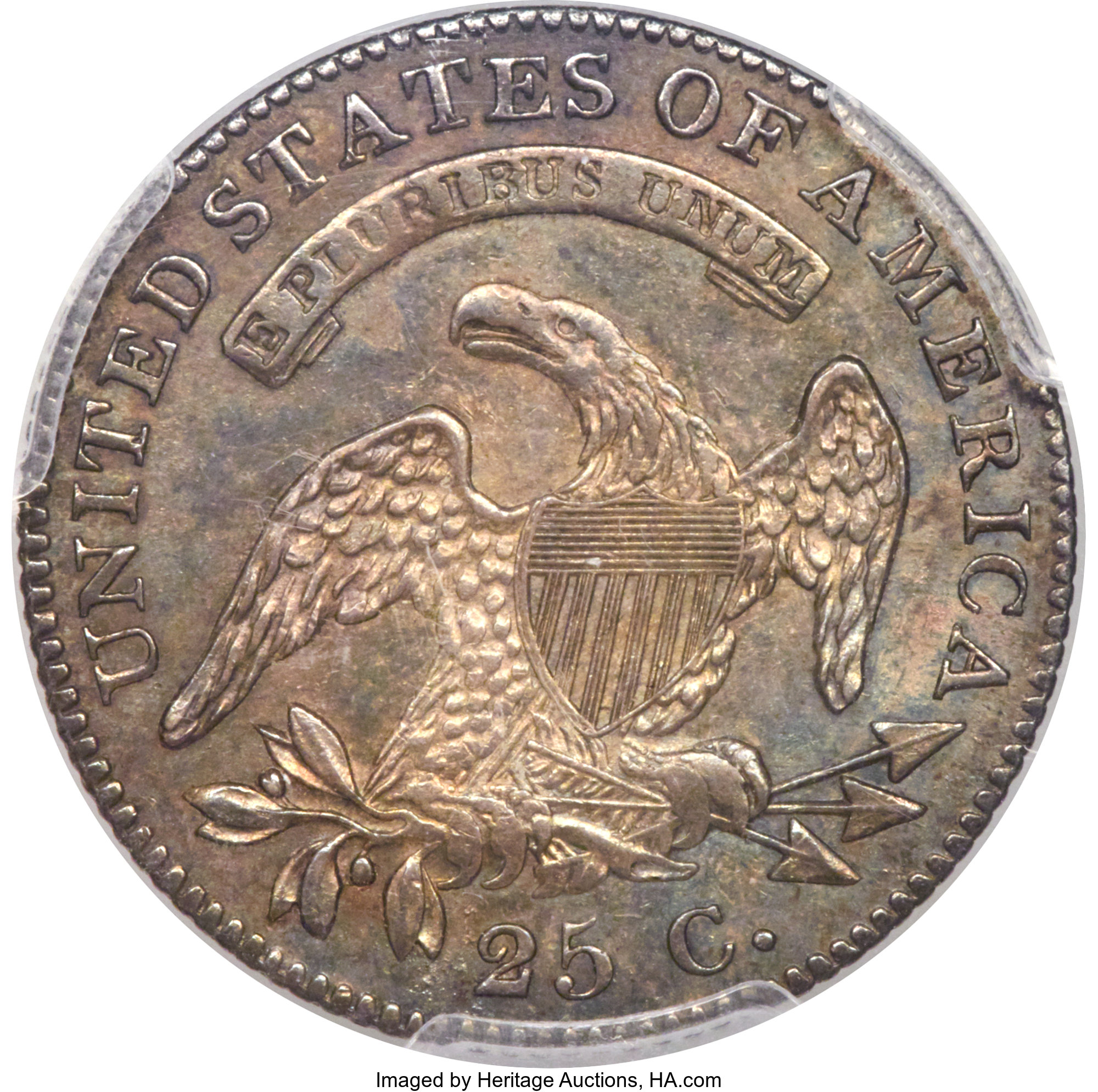 1820 25c Small 0, B-4 MS63 thumbnail 5
