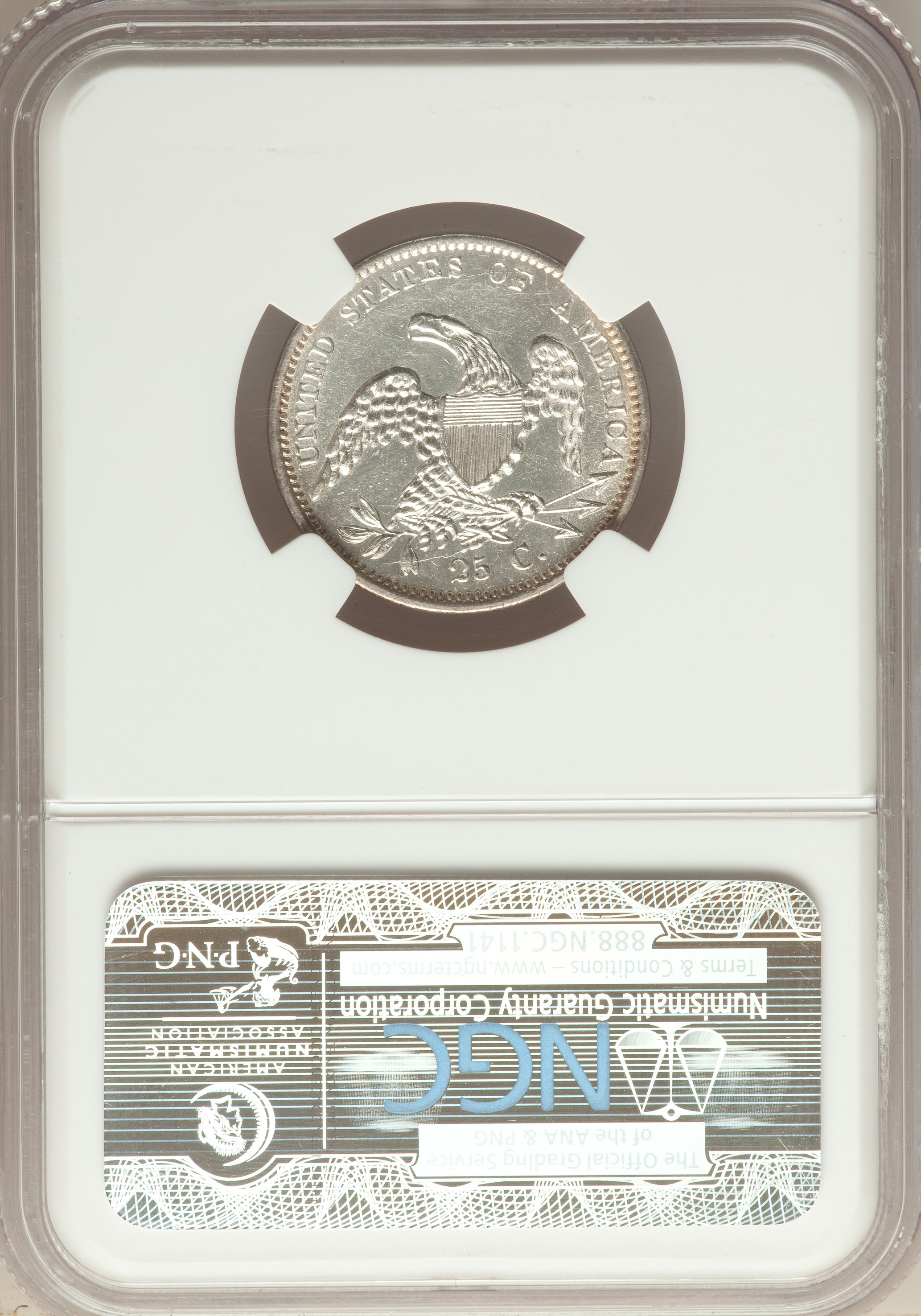 1834 25c B-4 AU53 thumbnail 10