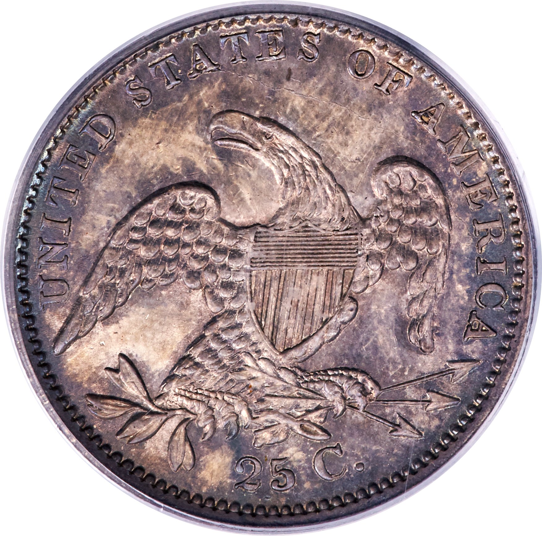 1835 25c B-1 MS63 thumbnail 7