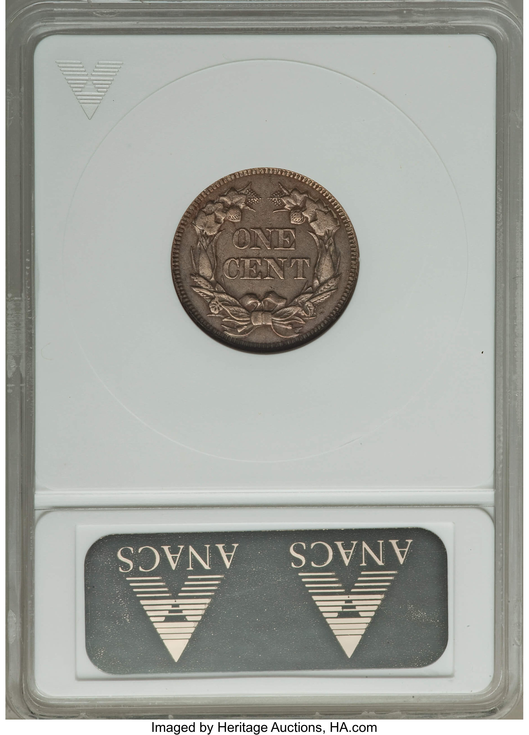 1857 1c Flying Eagle, FS-101, S-4 G4 thumbnail 11