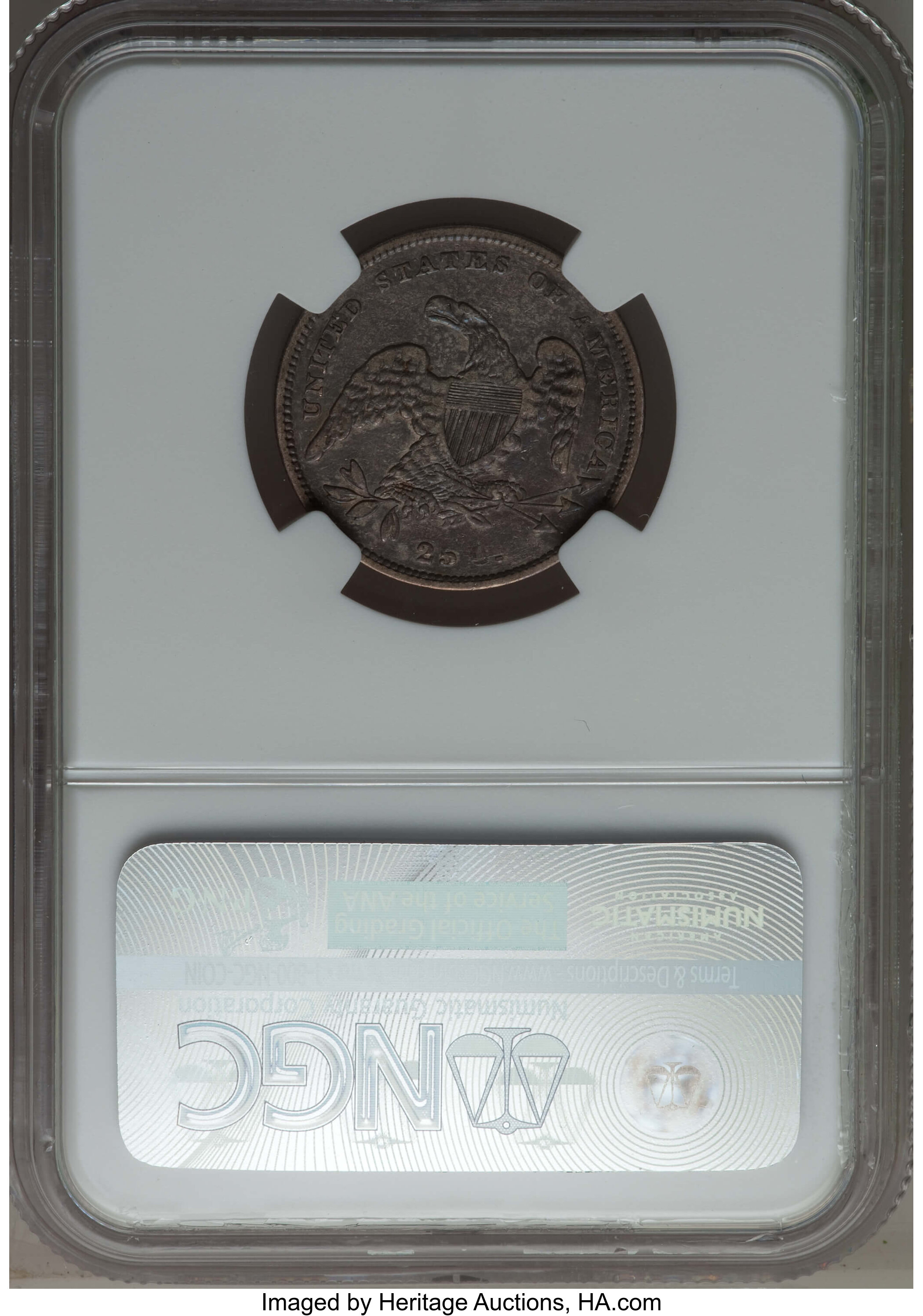 1831 25c Small Letters, B-2 VG10 thumbnail 9