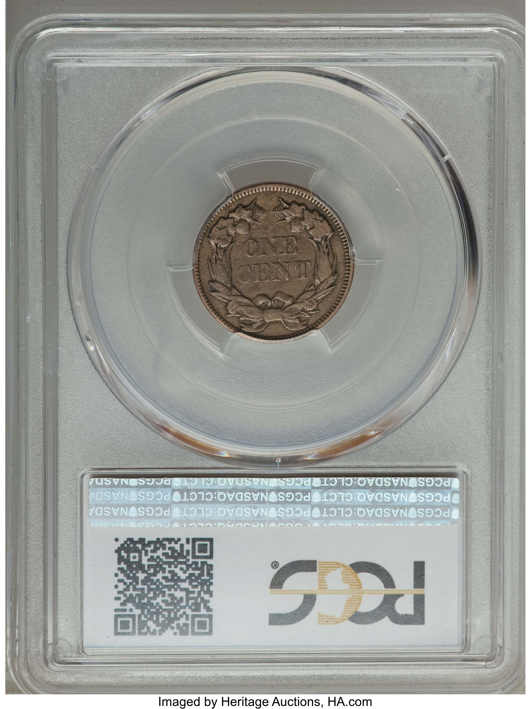 1857 1c Flying Eagle, FS-901, S-8 F12 thumbnail 20