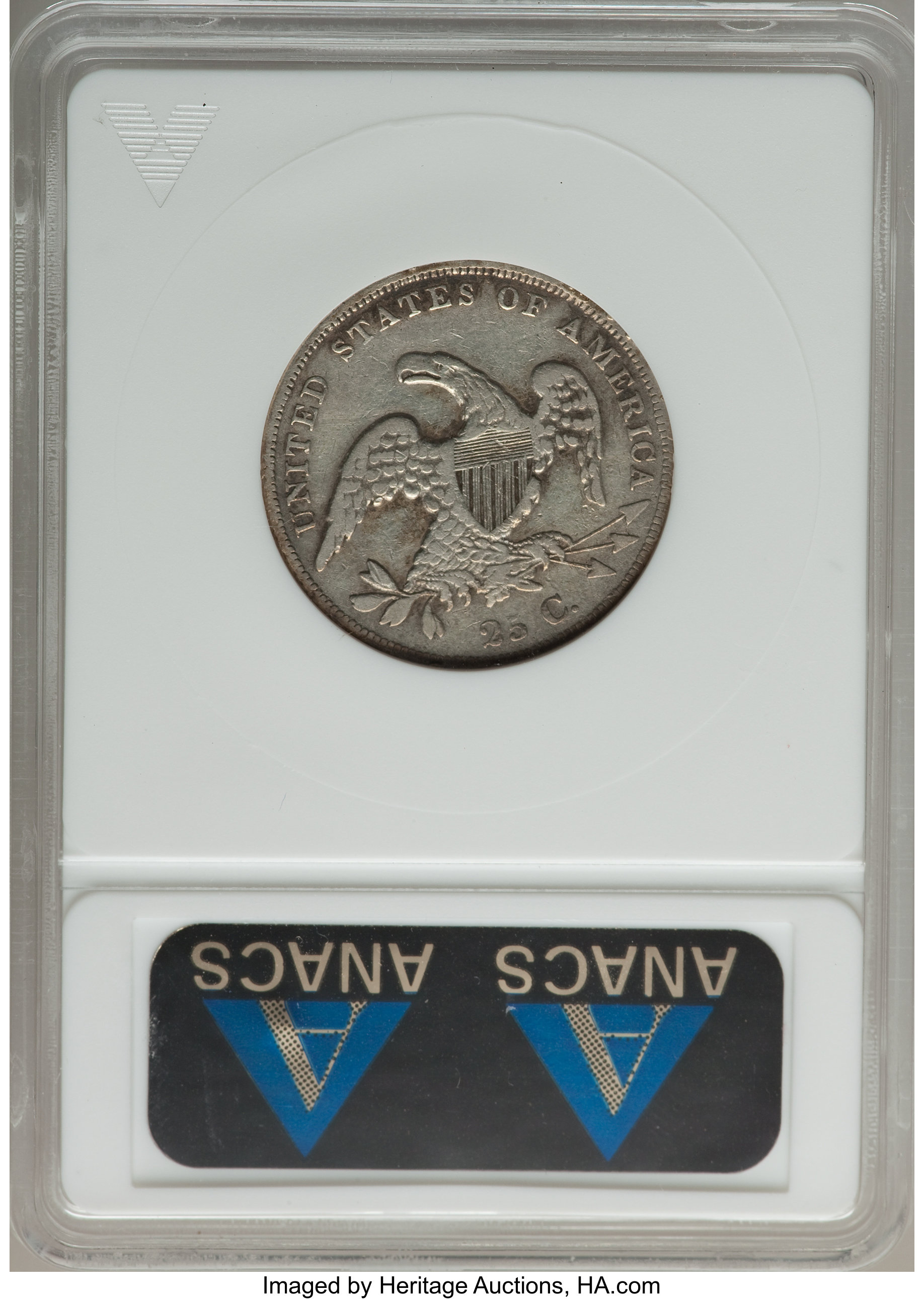 1836 25c B-2 AG3 thumbnail 2