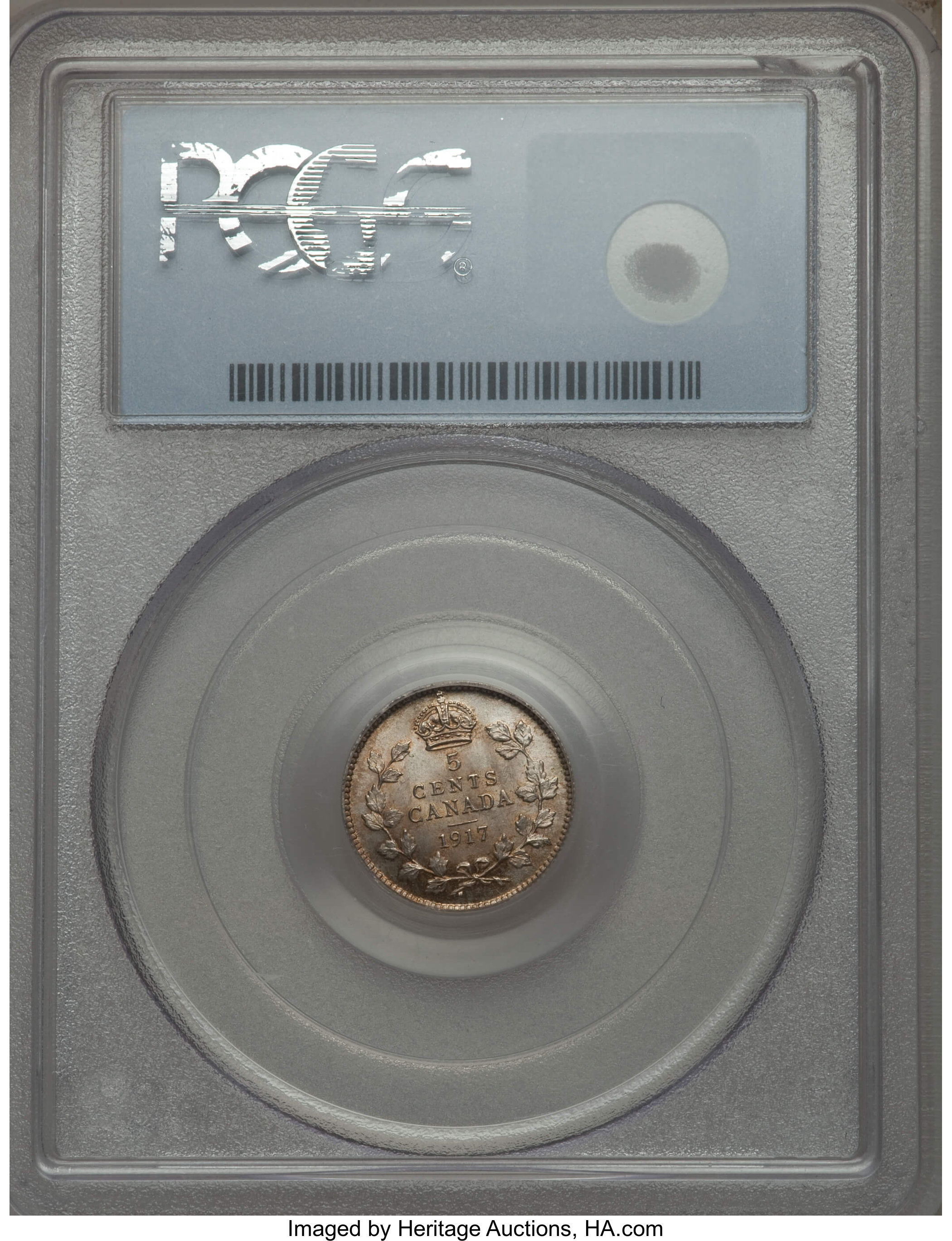 1917 5c AU58 thumbnail 8