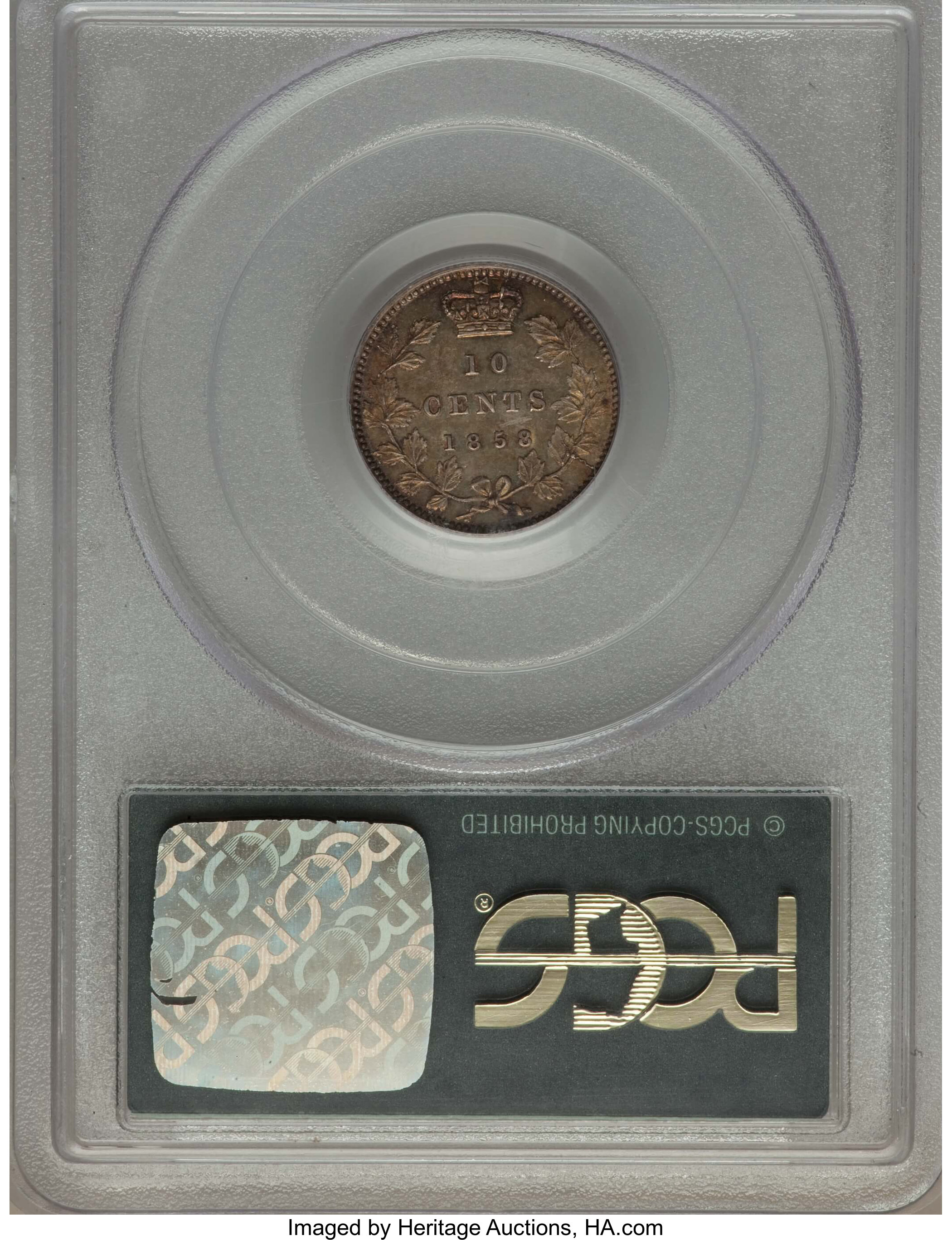 1858 10c Province of Canada G4 thumbnail 21