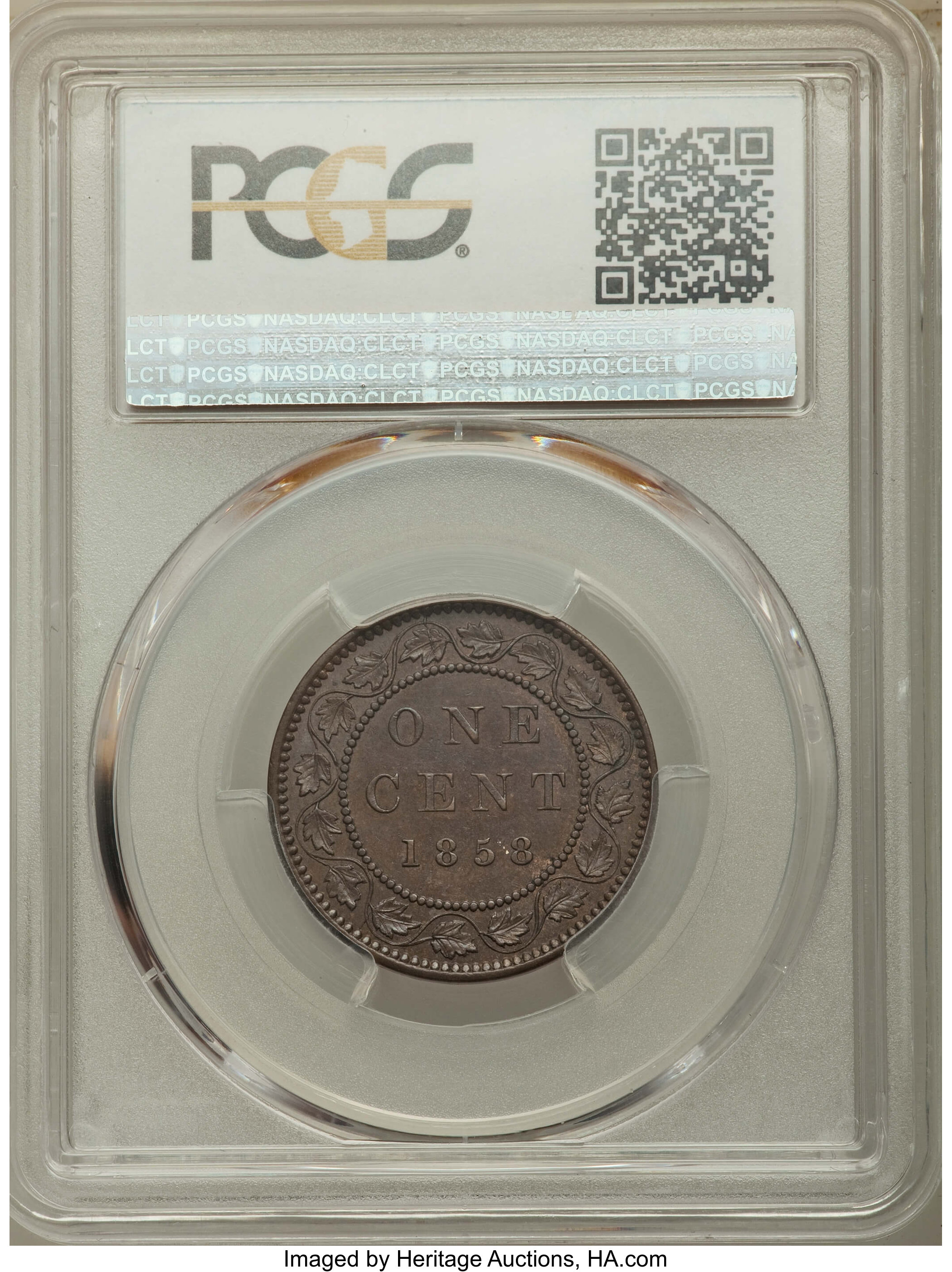 1858 1c Province of Canada, Broken Vine MS BN VF25 BN thumbnail 24