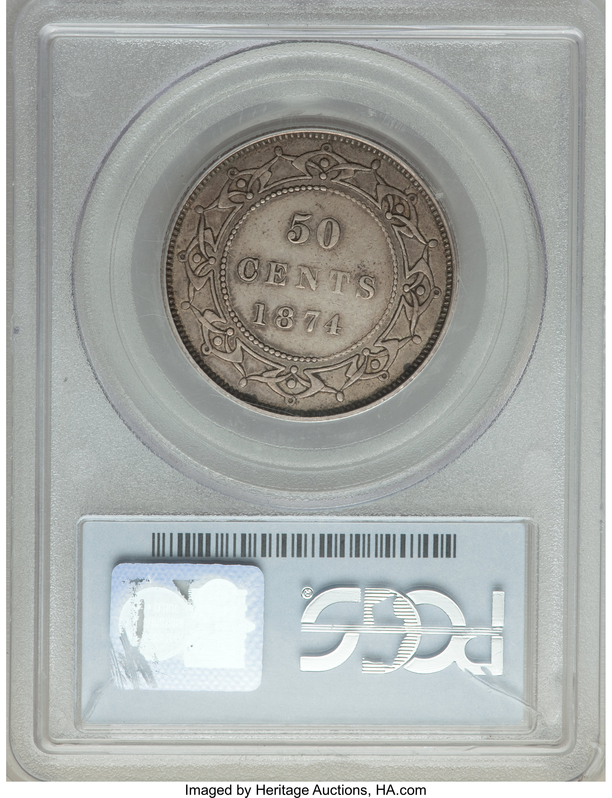 1874 50c Newfoundland F15 thumbnail 16
