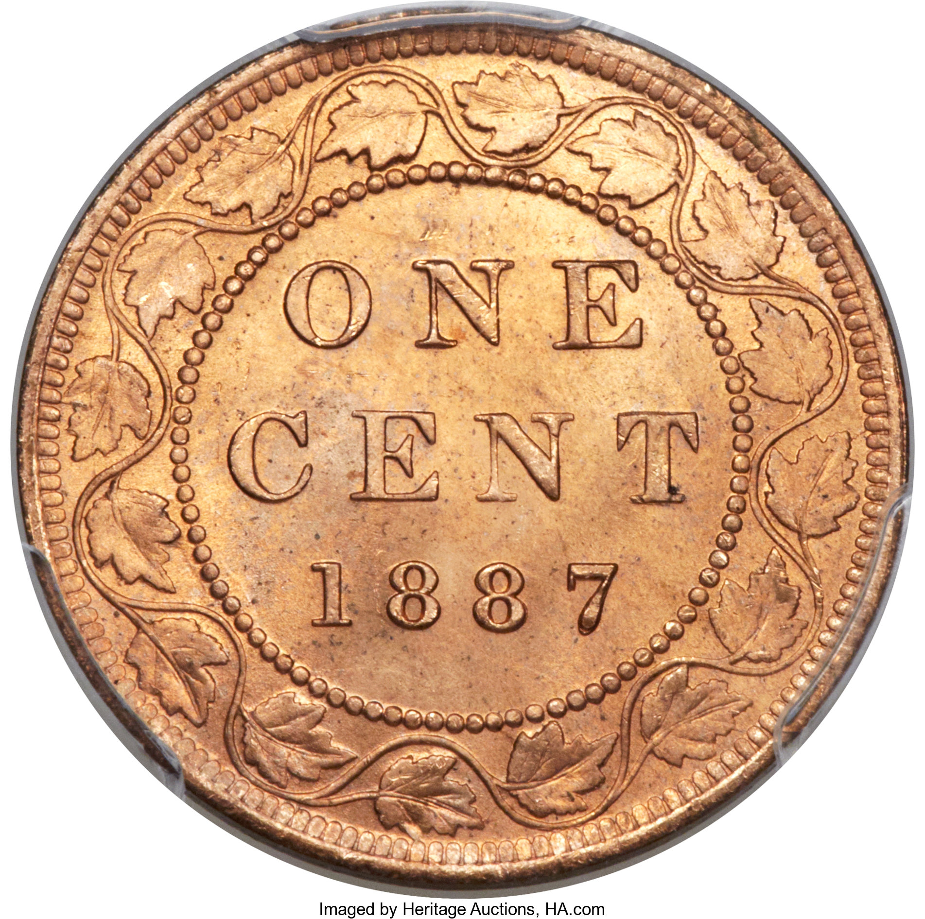 1887 1c MS RD MS65 RD thumbnail 11