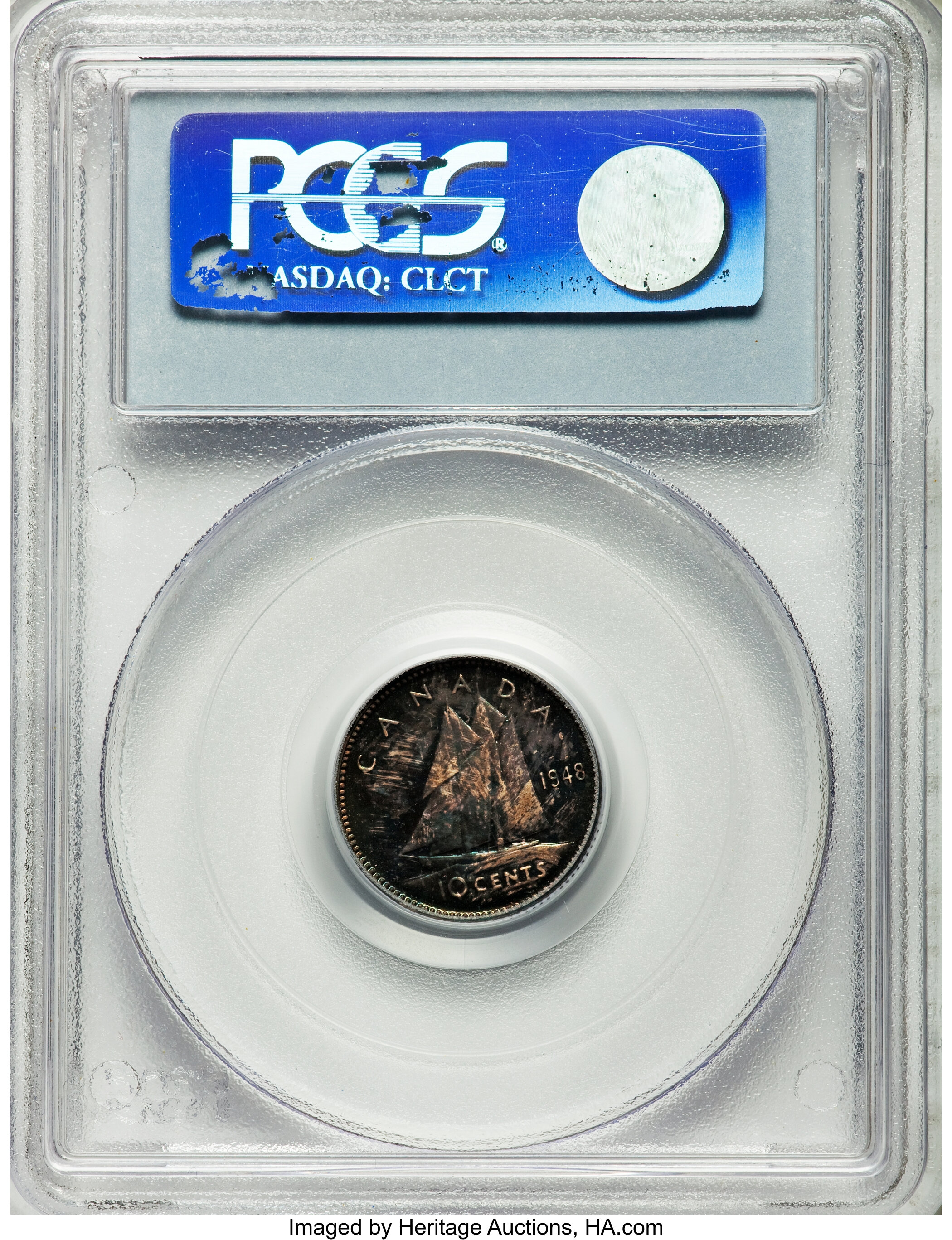 1948 10c Bluenose MS65 thumbnail 2
