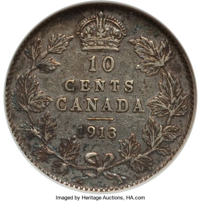 1913 10c Broad Leaves AU58 thumbnail 22