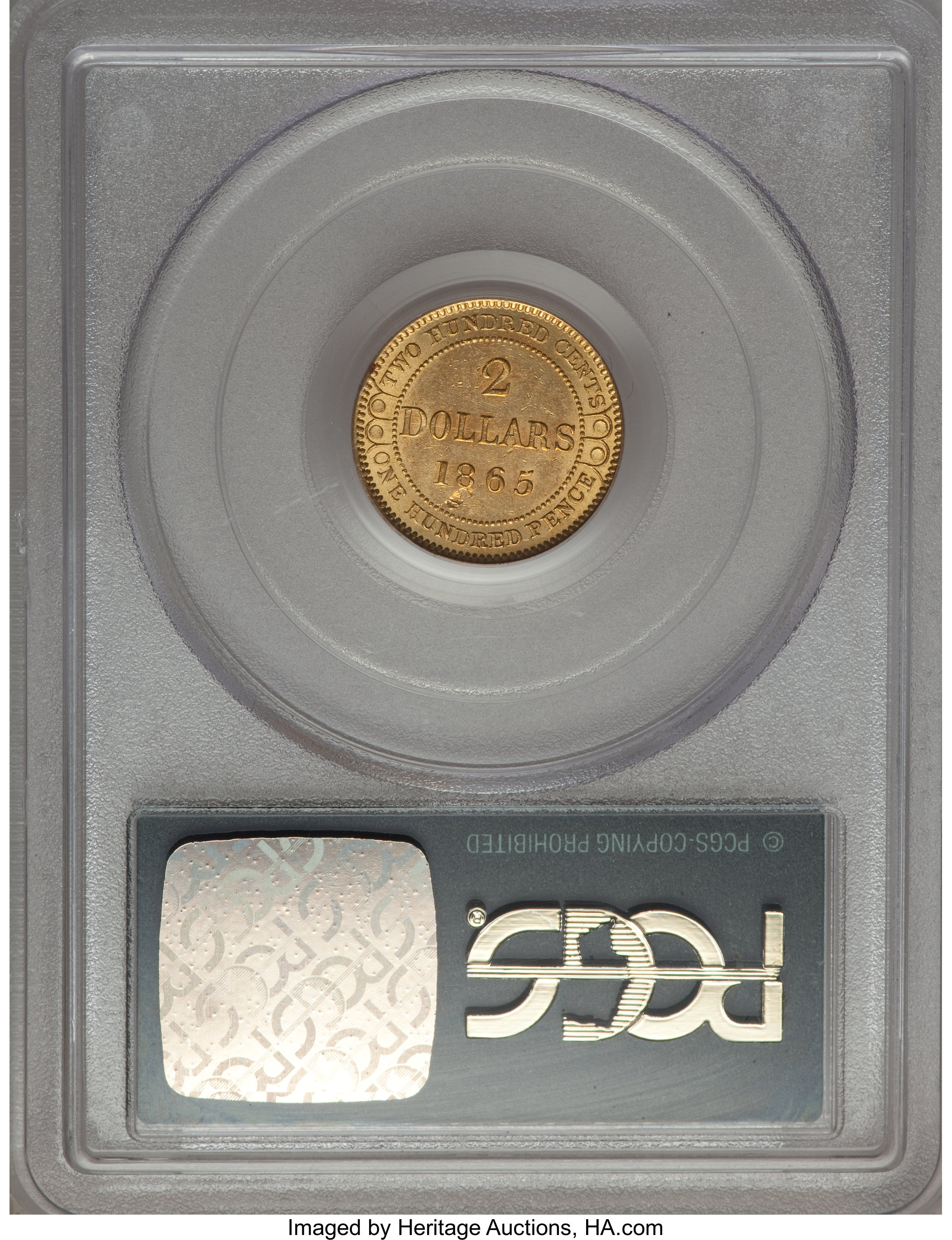 1865 $2 Newfoundland AU58 thumbnail 12