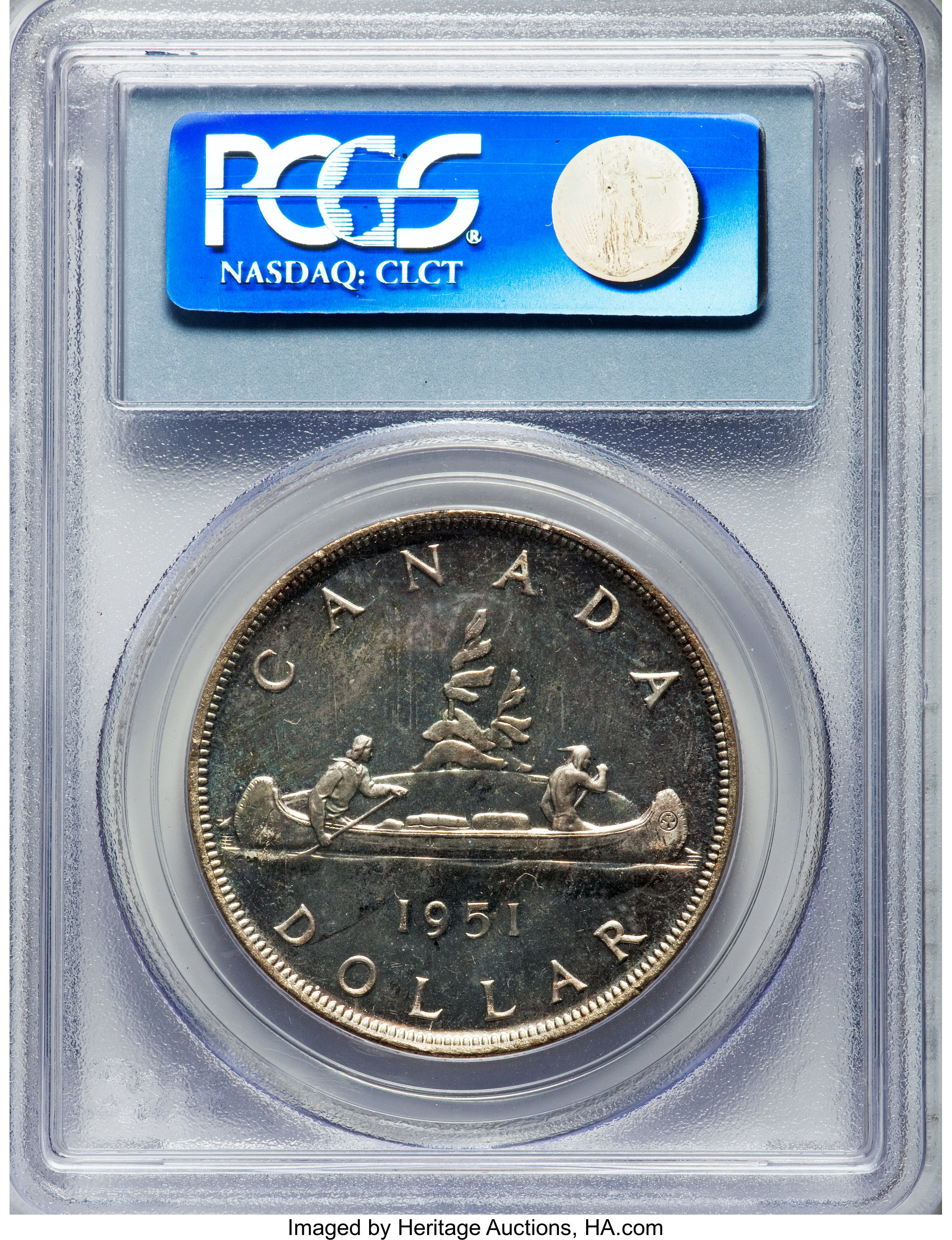 1951 S$1  Arnprior PL MS67 thumbnail 3