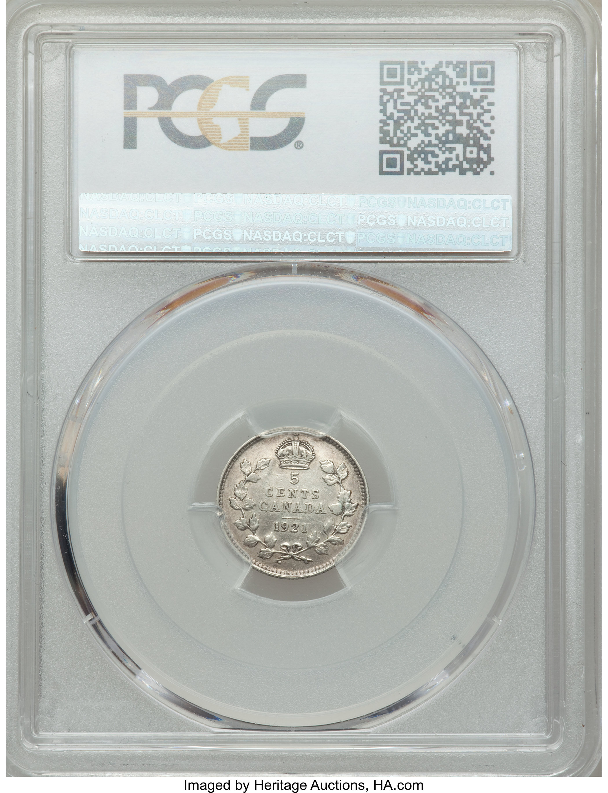 George V 5c Silver, 1911-1921 [Type] VF35 thumbnail 15