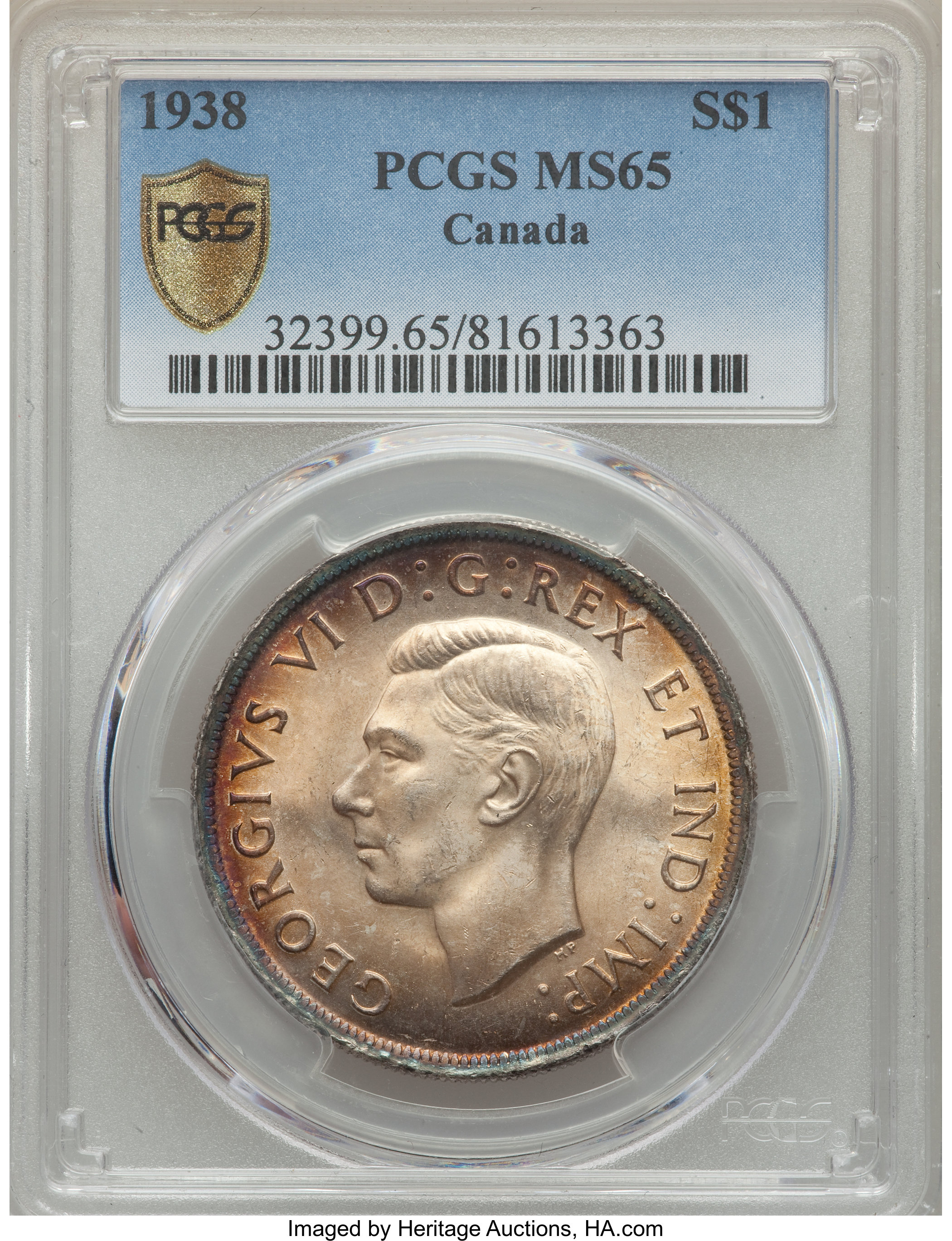1938 S$1 MS (KM-37) MS65 thumbnail 10