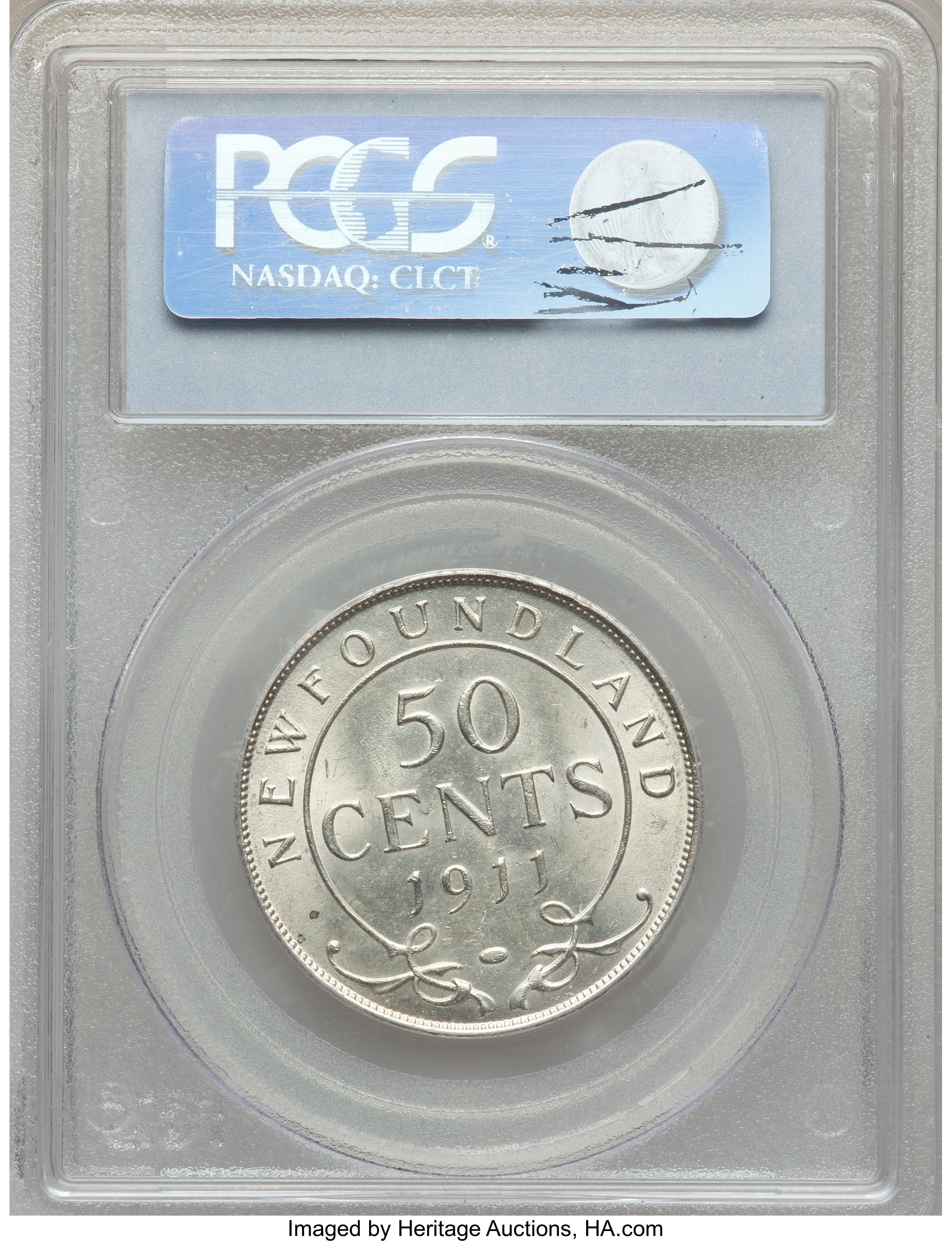 1911 50c Newfoundland VG10 thumbnail 17