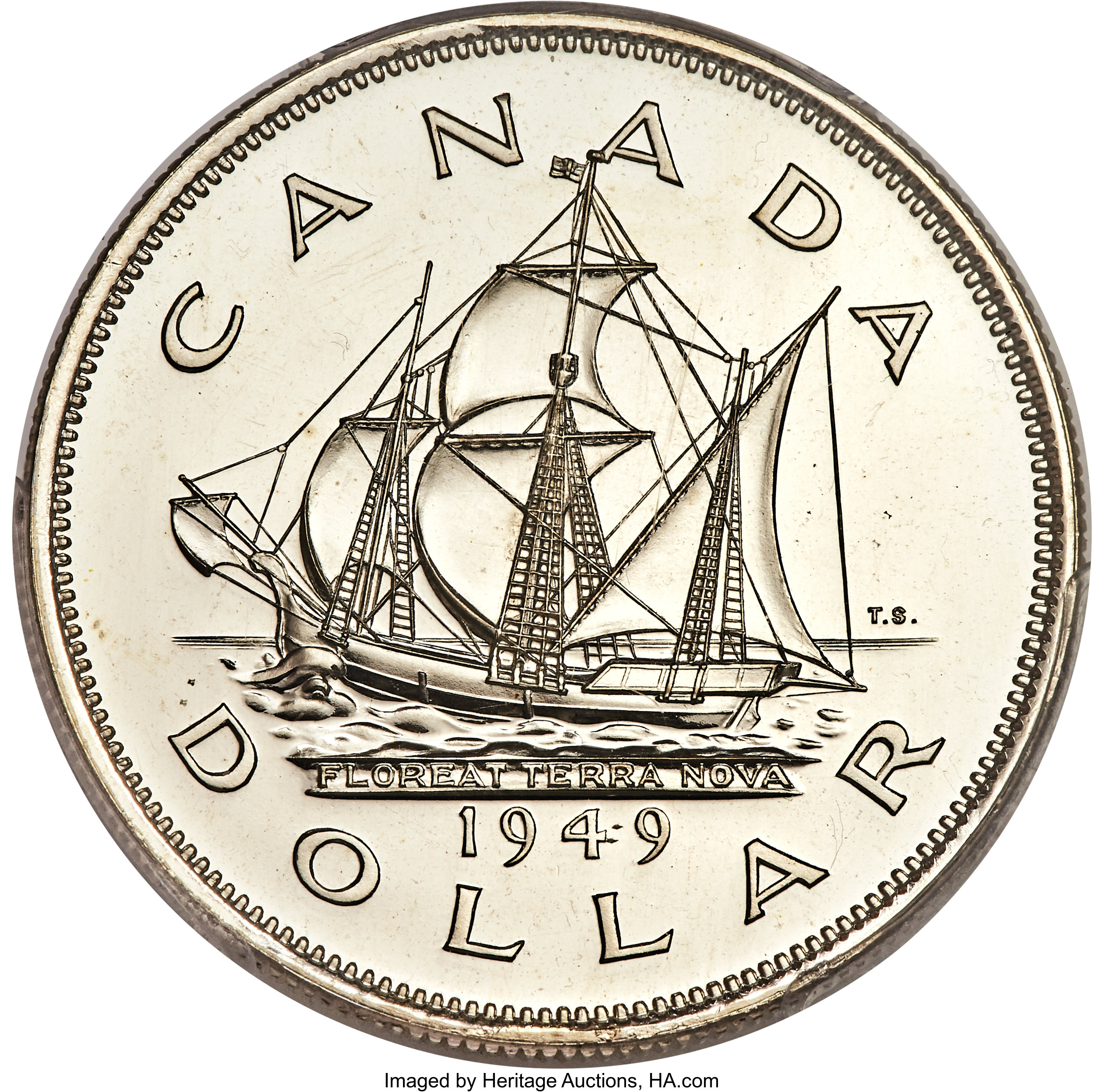 1949 S$1  Newfoundland MS66 thumbnail 16