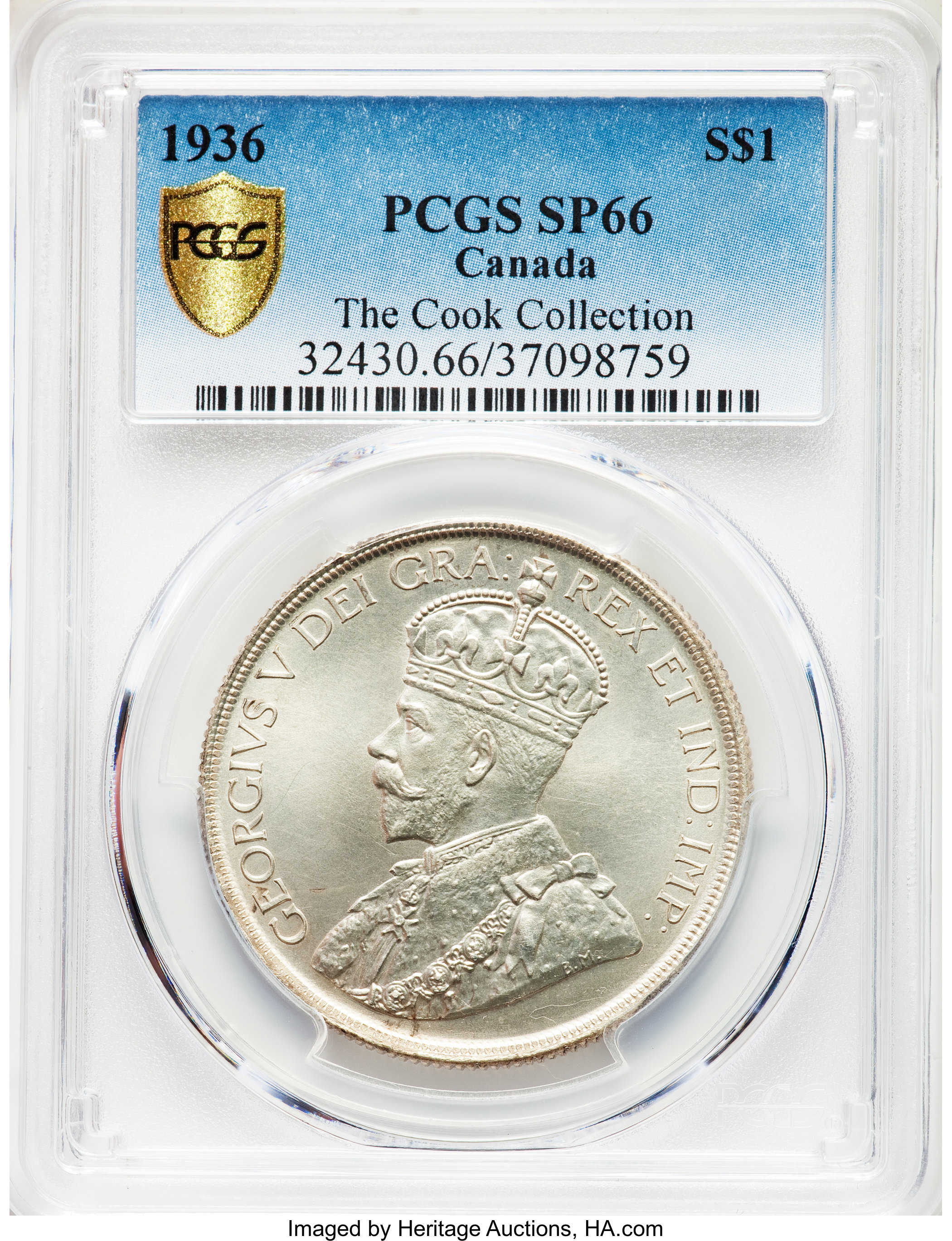 1936 S$1 MS60 thumbnail 21