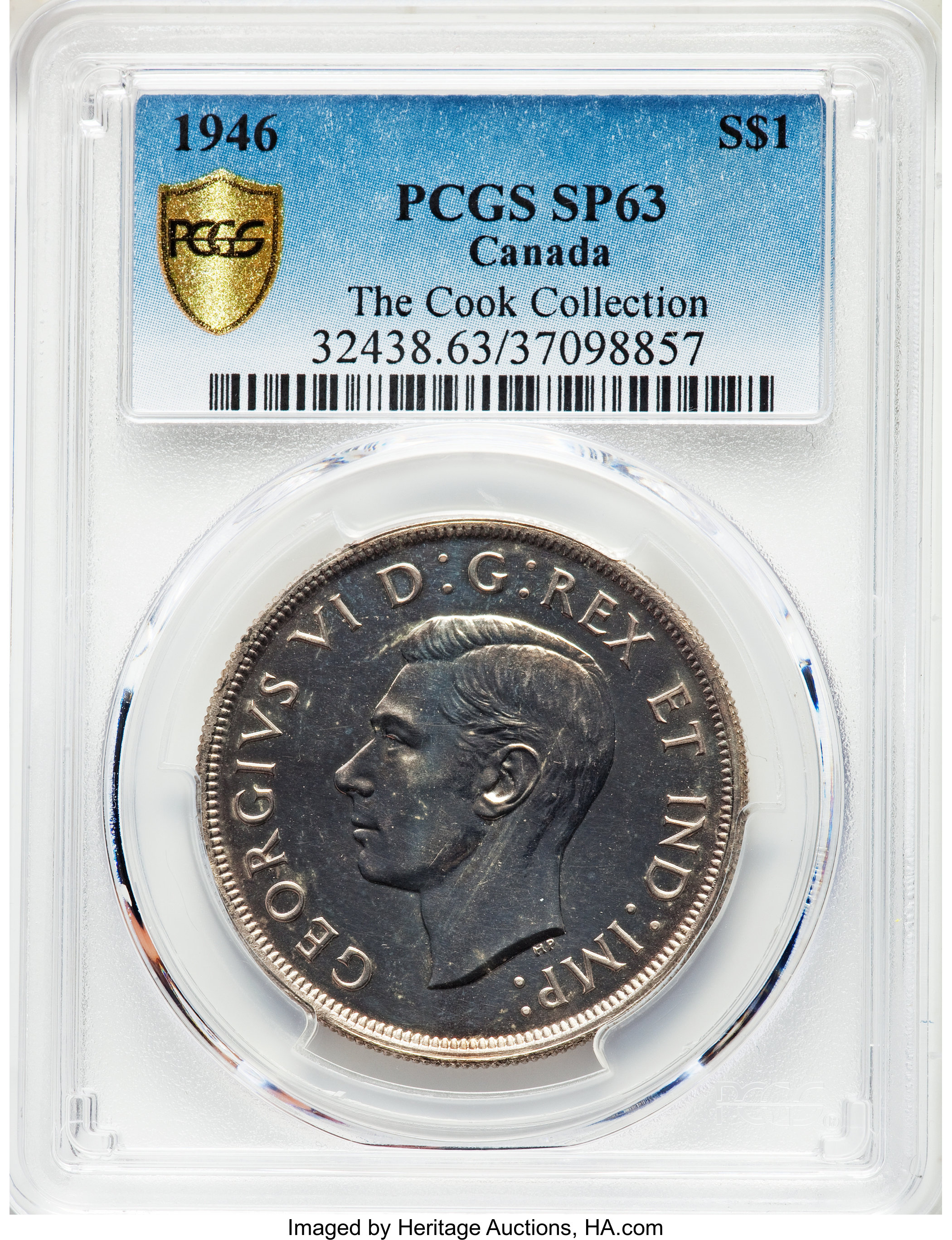 1946 S$1 MS63 thumbnail 2