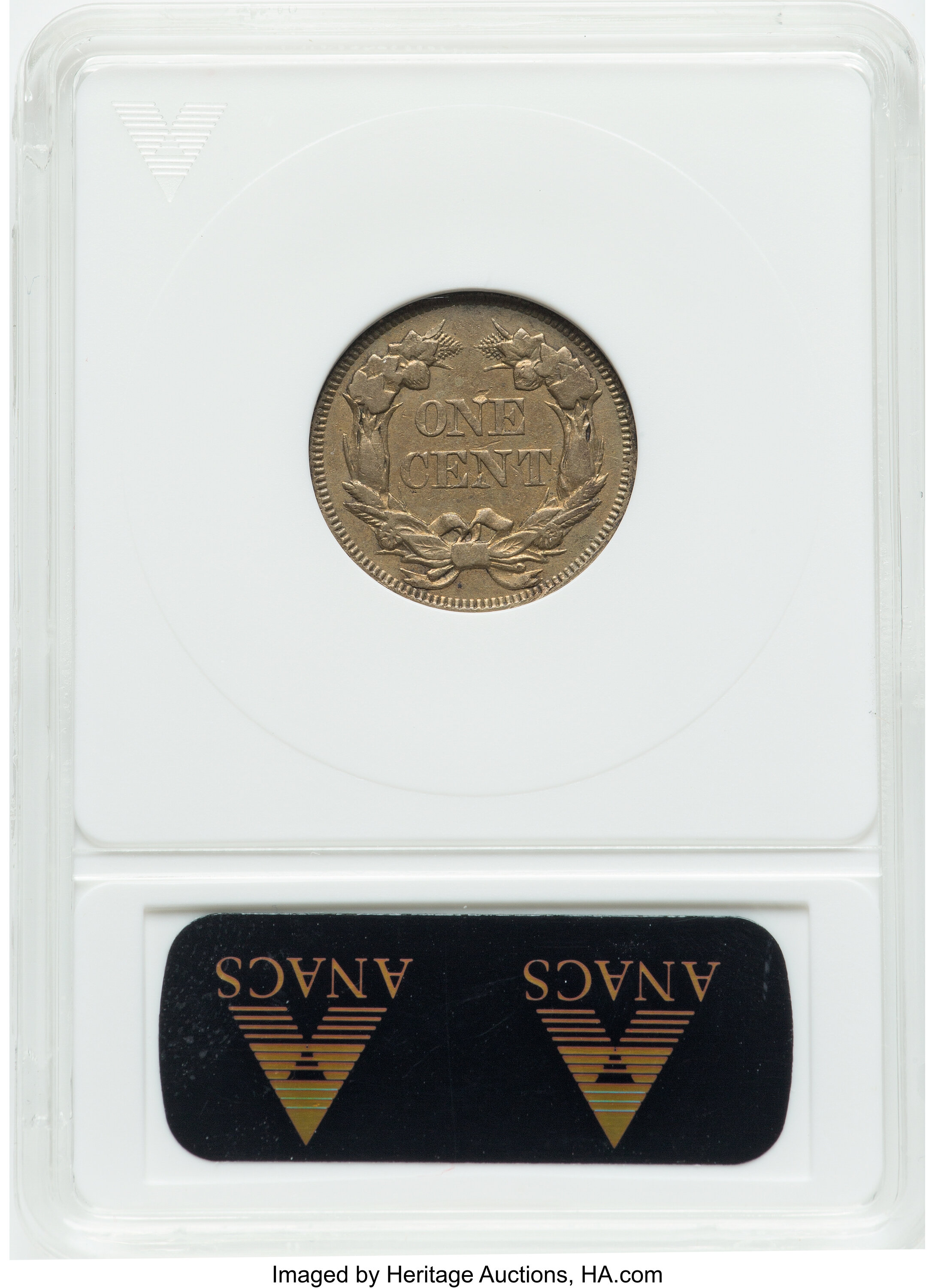 1857 1c Flying Eagle, FS-101, S-4 G4 thumbnail 7