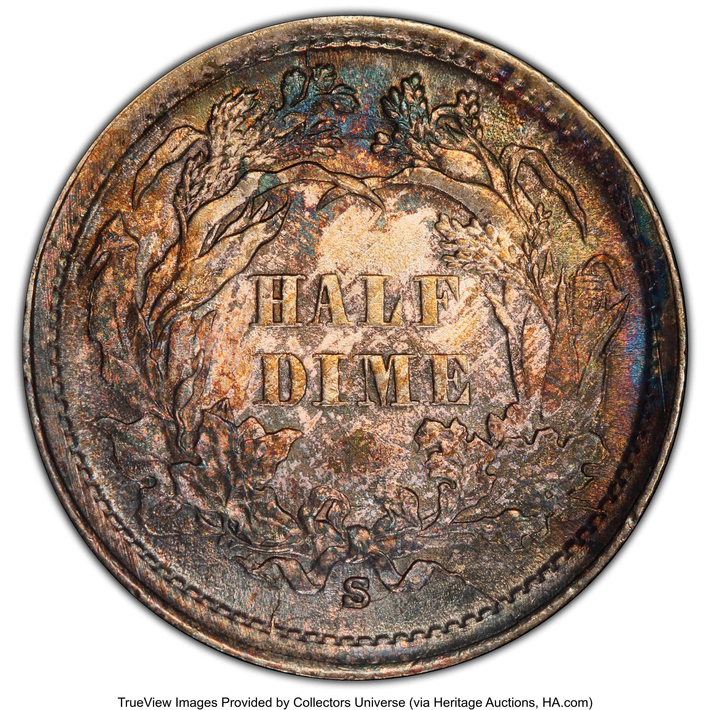 1868-S H10c MS66 thumbnail 3