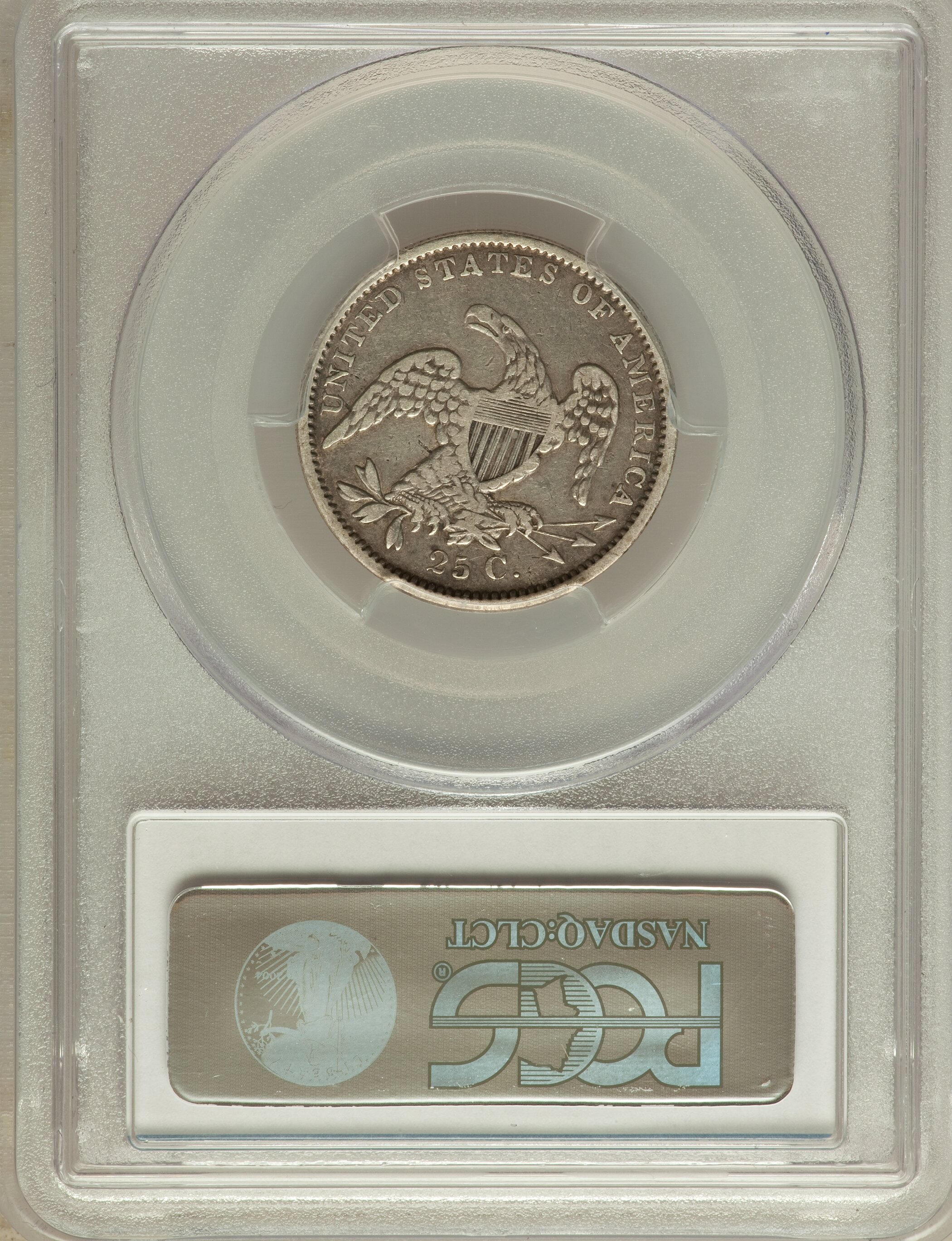 1834 25c B-3 XF40 thumbnail 8
