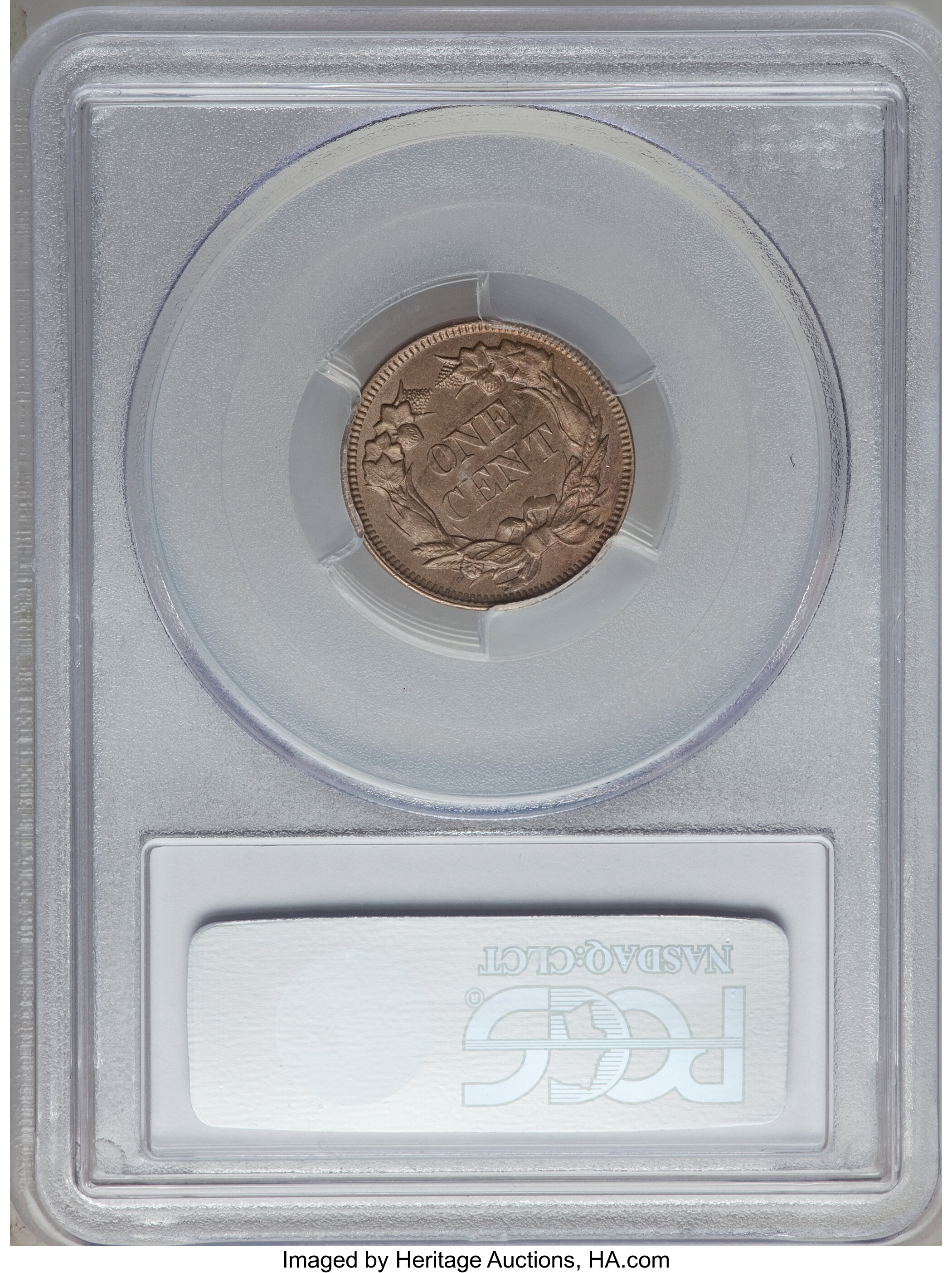 1857 1c Flying Eagle, FS-105, S-3 MS thumbnail 7