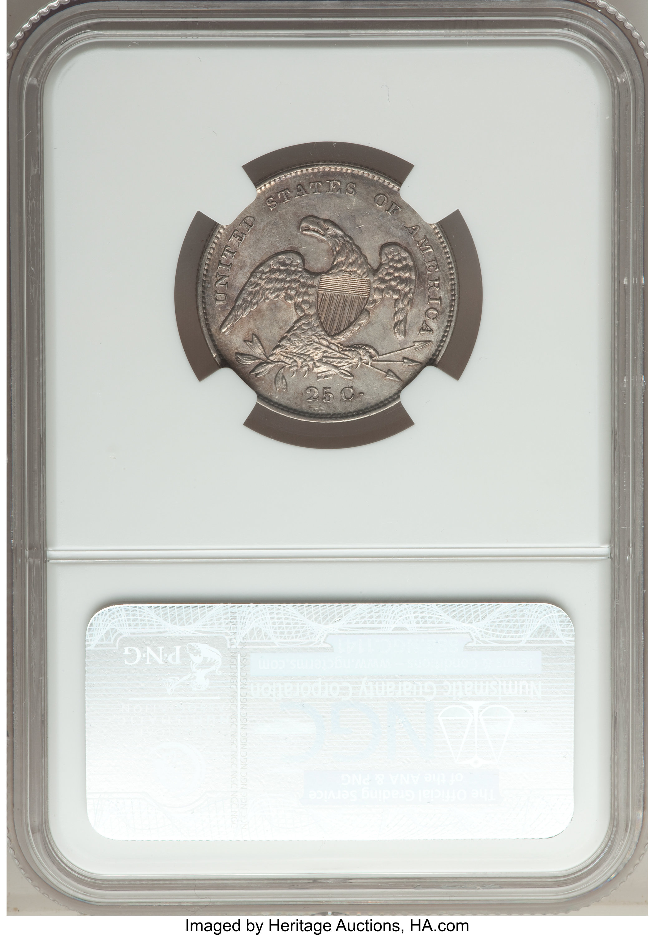 1831 25c Small Letters, B-4 XF40 thumbnail 23