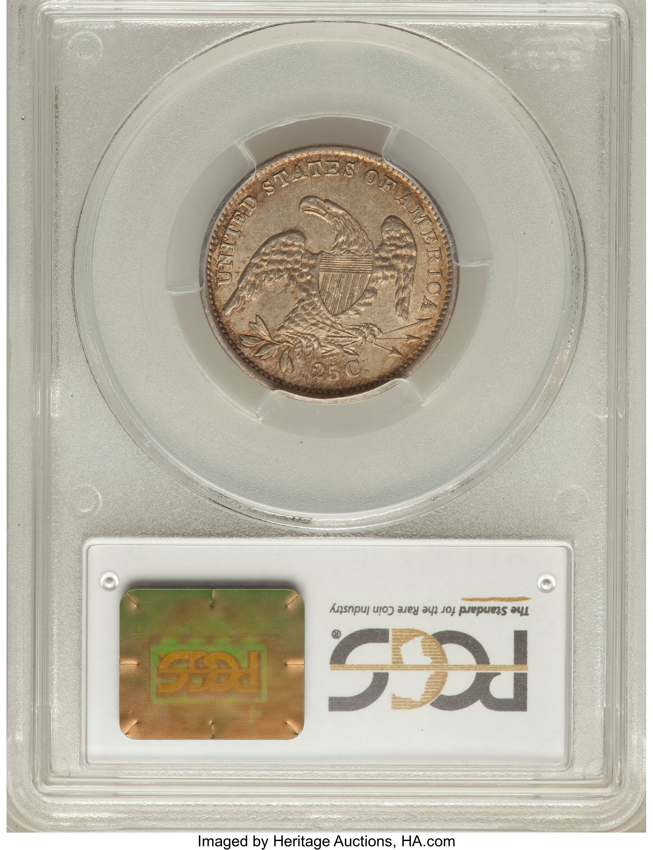 1835 25c B-2 AU55 thumbnail 4