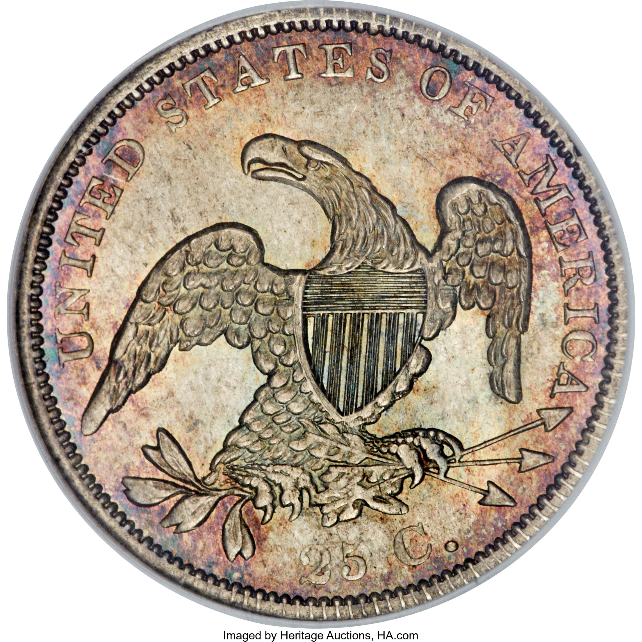 1837 25c B-2 MS61 thumbnail 22