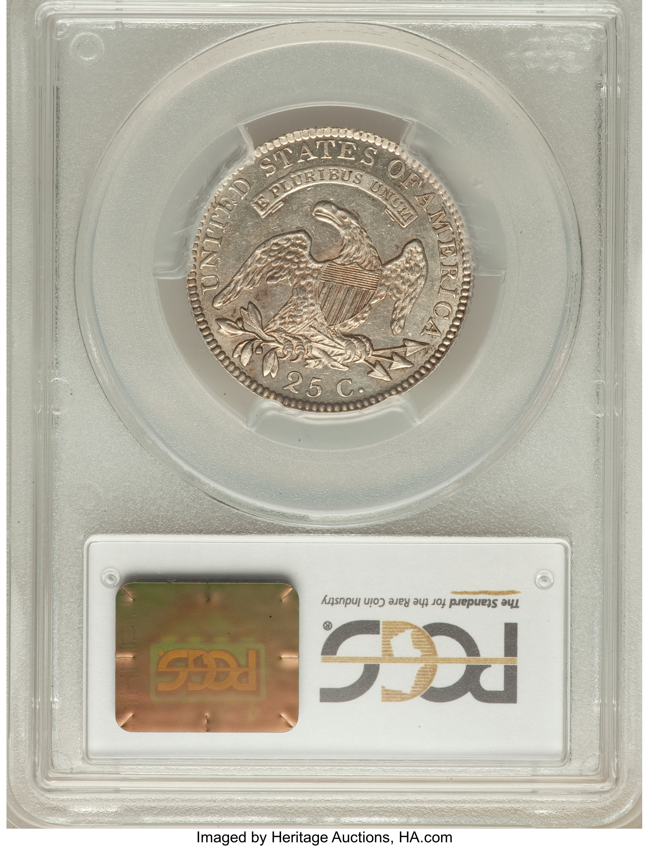 1818 25c B-10 MS60 thumbnail 10